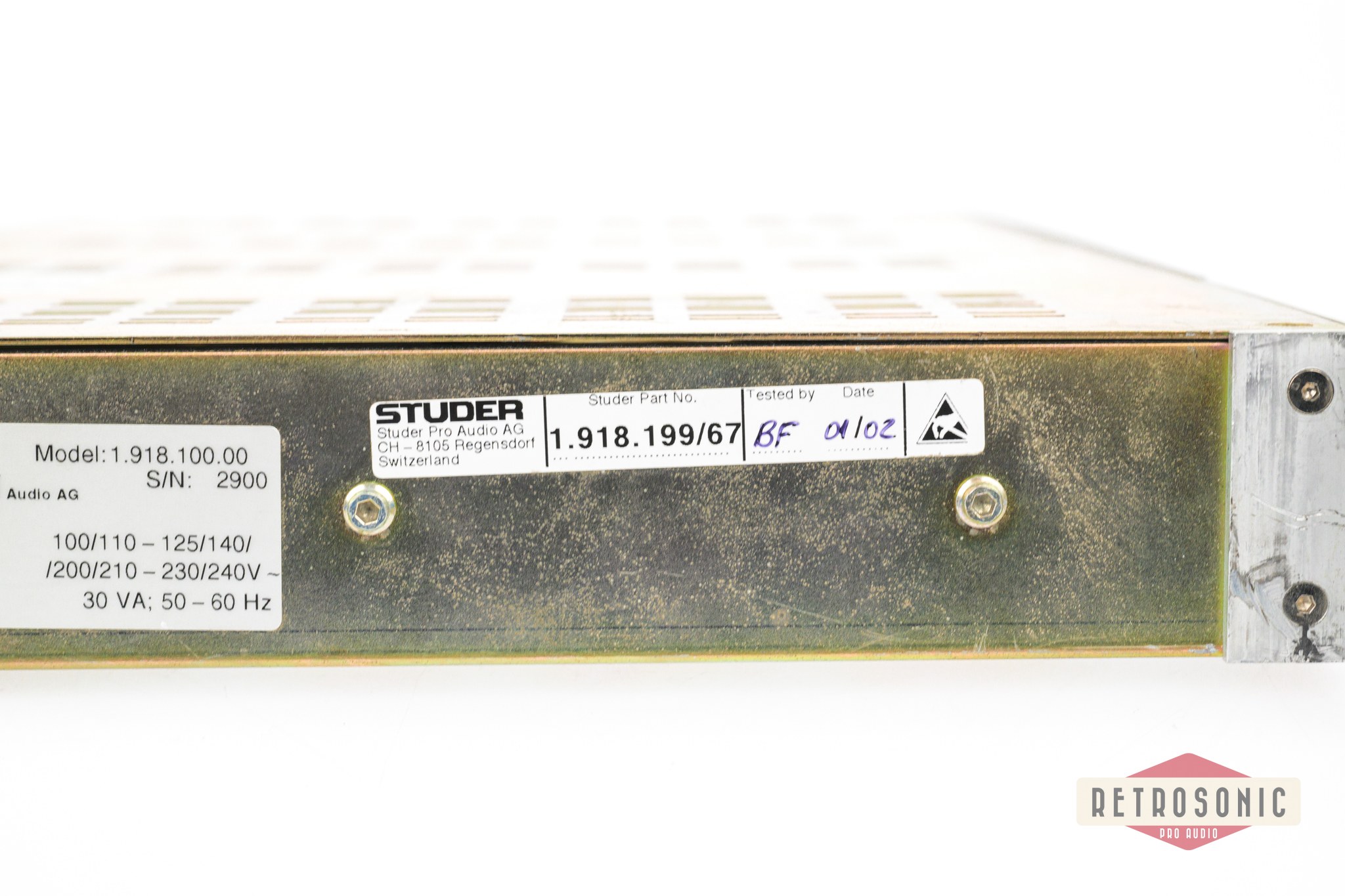 Studer  Rack Mount PSU 1.918.100.00  with 3 pcs Summing Cards #2
