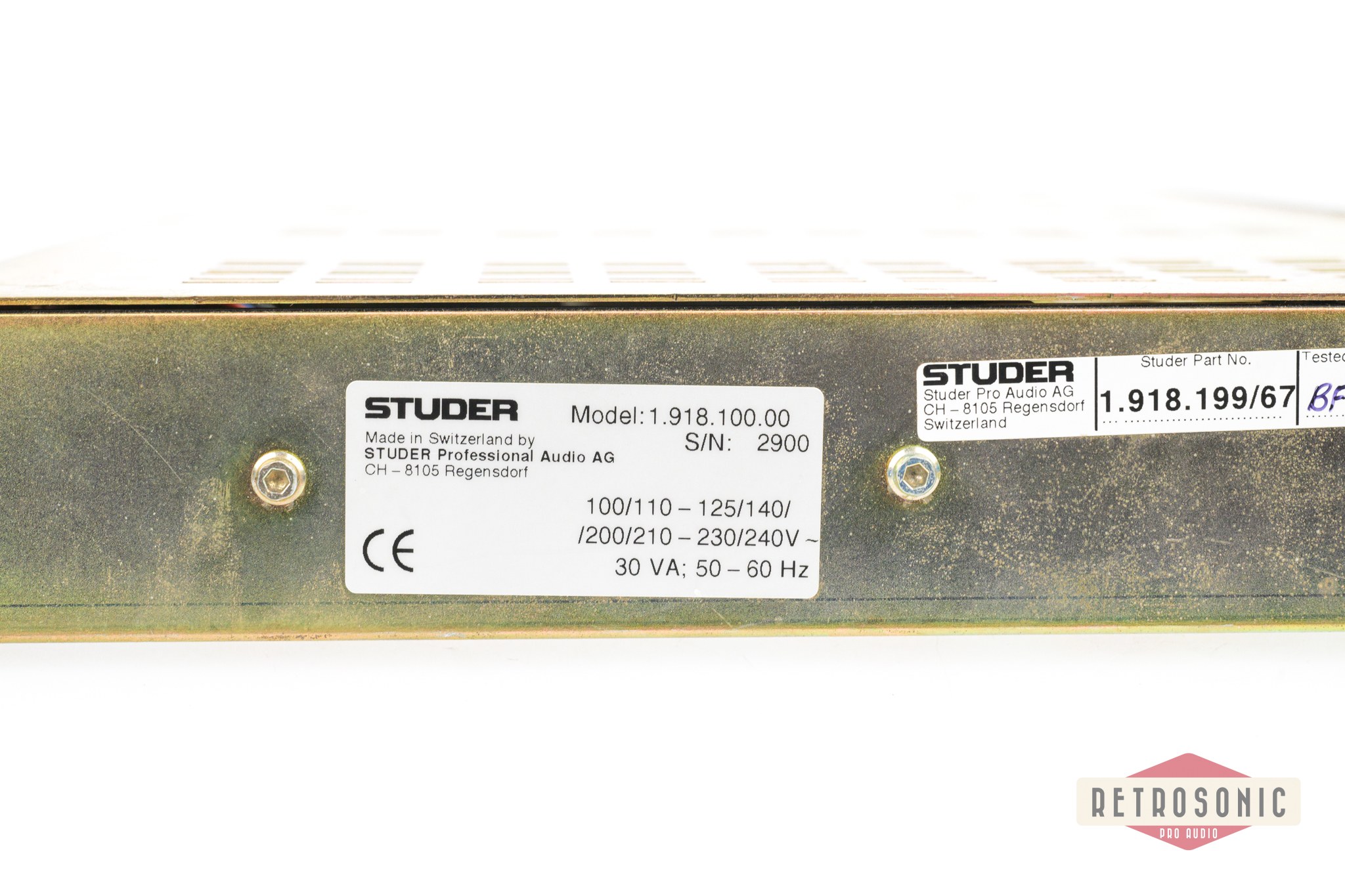 Studer  Rack Mount PSU 1.918.100.00  with 3 pcs Summing Cards #2