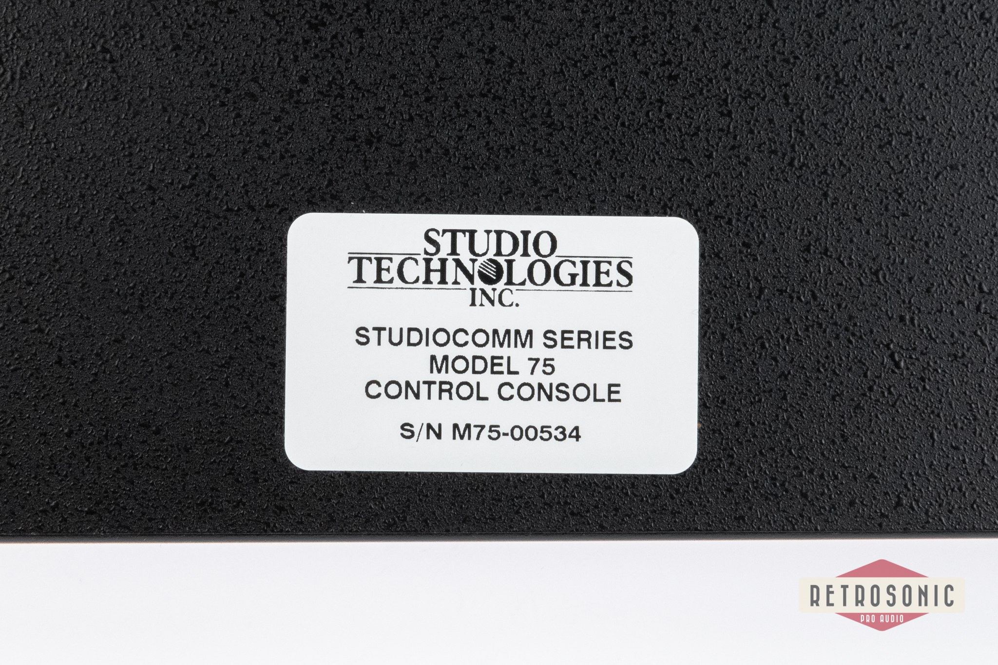 StudioComm 74/75 5.1 Surround Monitoring System w. Talkback #2