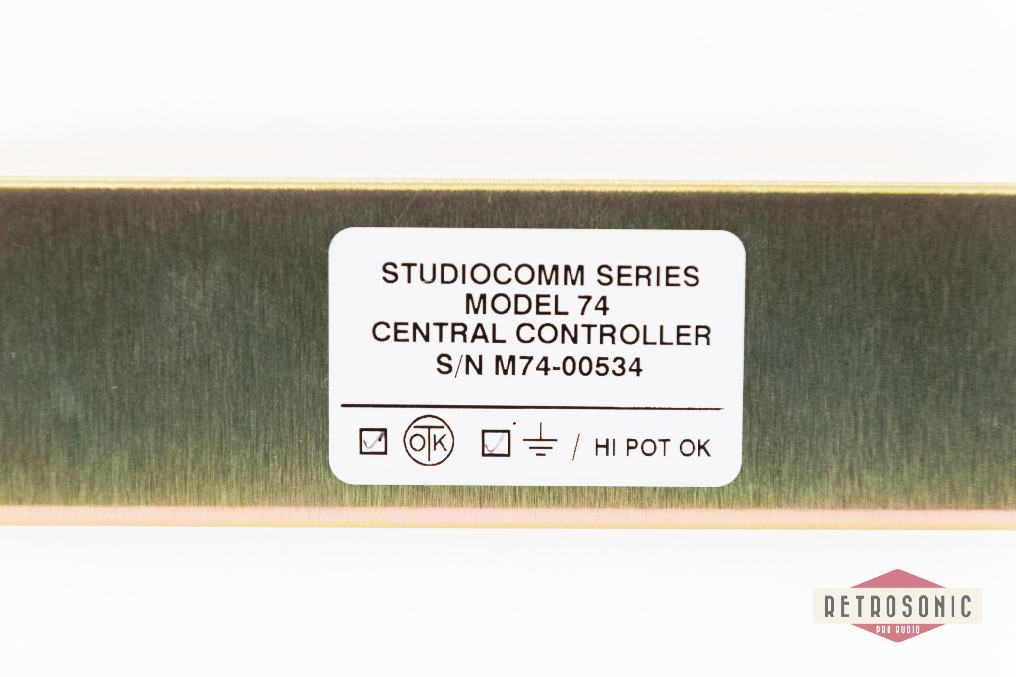 StudioComm 74/75 5.1 Surround Monitoring System w. Talkback #2