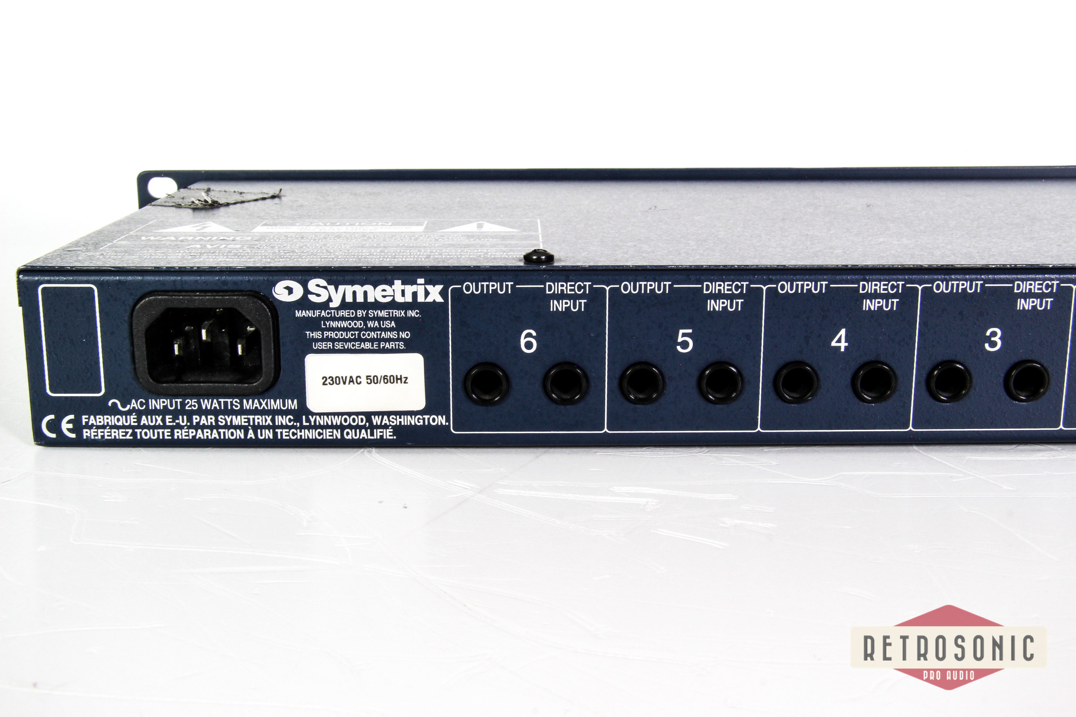 Symetrix 506E headphone amp