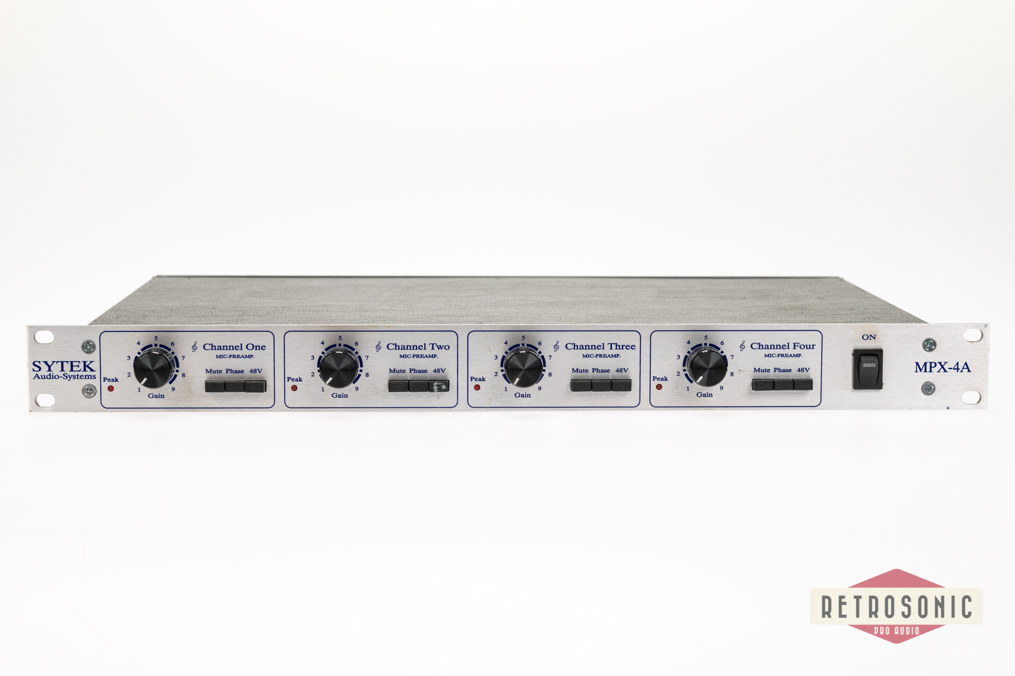 Sytek MPX-4ii 4-Channel Mic Preamp with 2ch Burr-Brown OP-amps