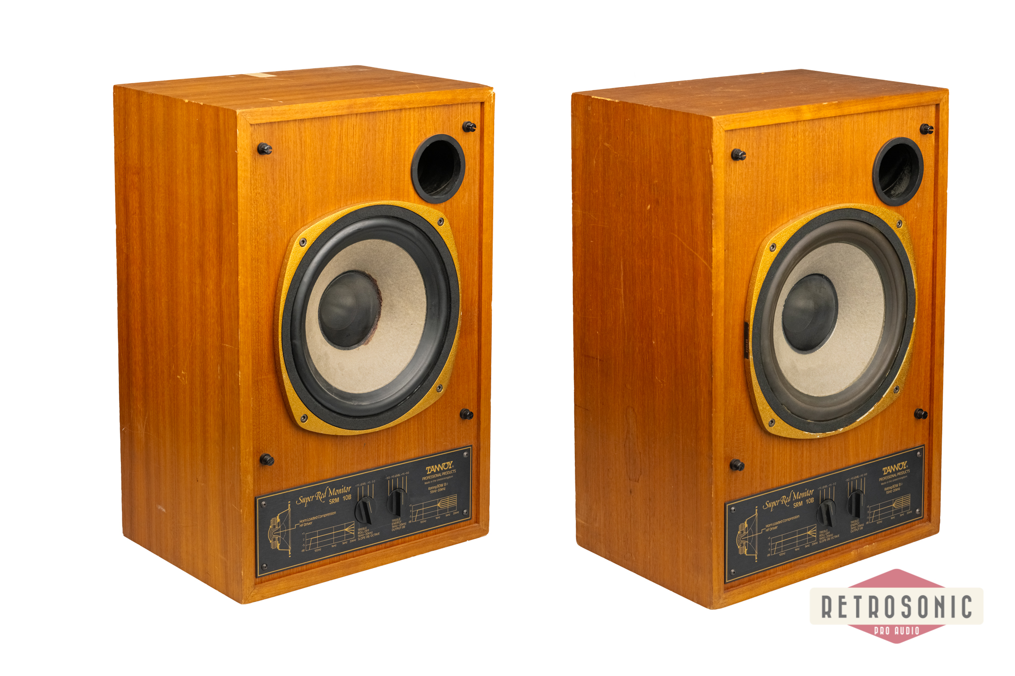 Tannoy SRM 10B Super Red Monitor pair