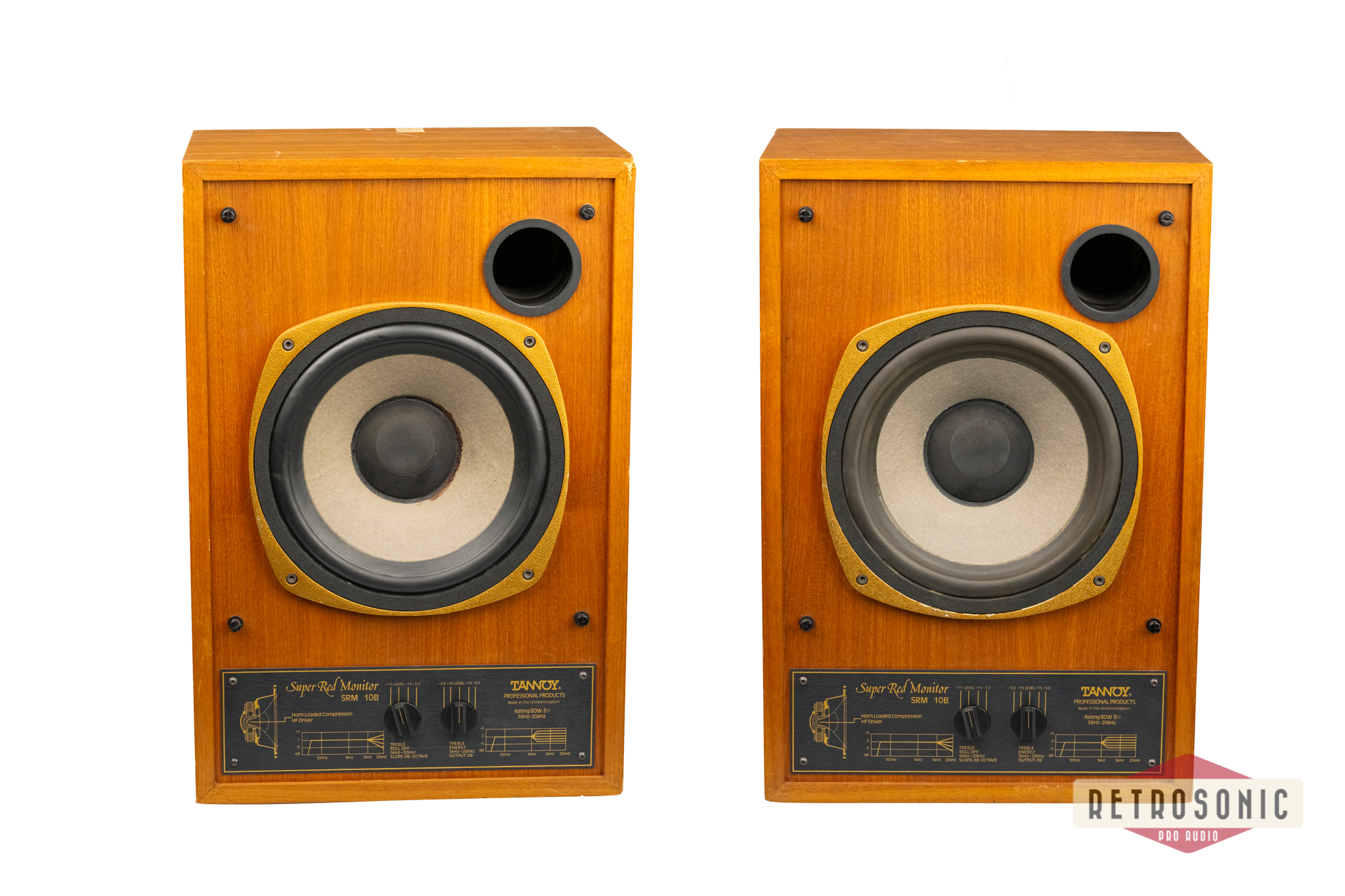 Tannoy SRM 10B Super Red Monitor pair