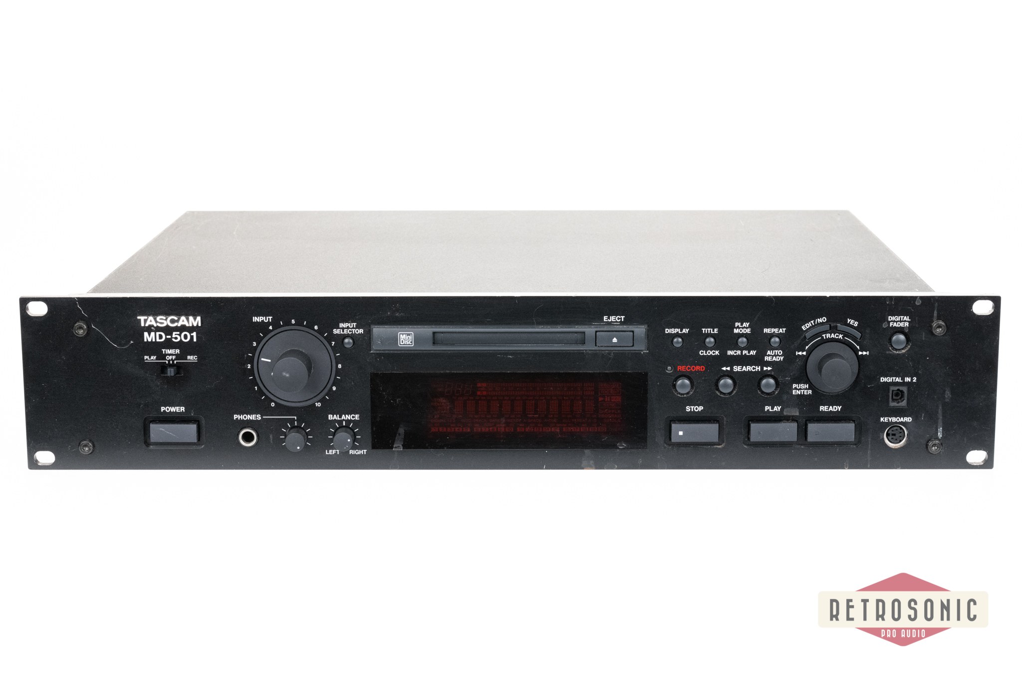 Tascam MD501 Minidisk Recorder/Player #2