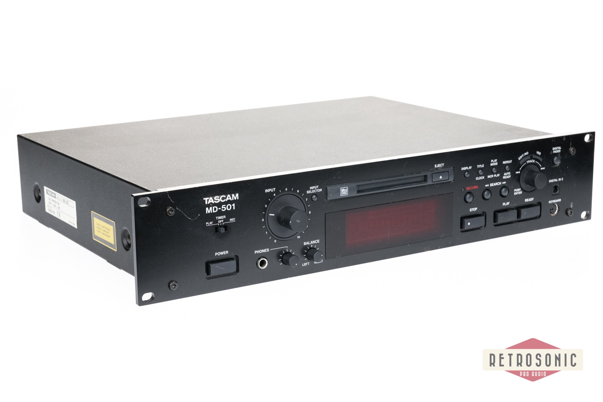 Tascam MD501 Minidisk Recorder/Player #2