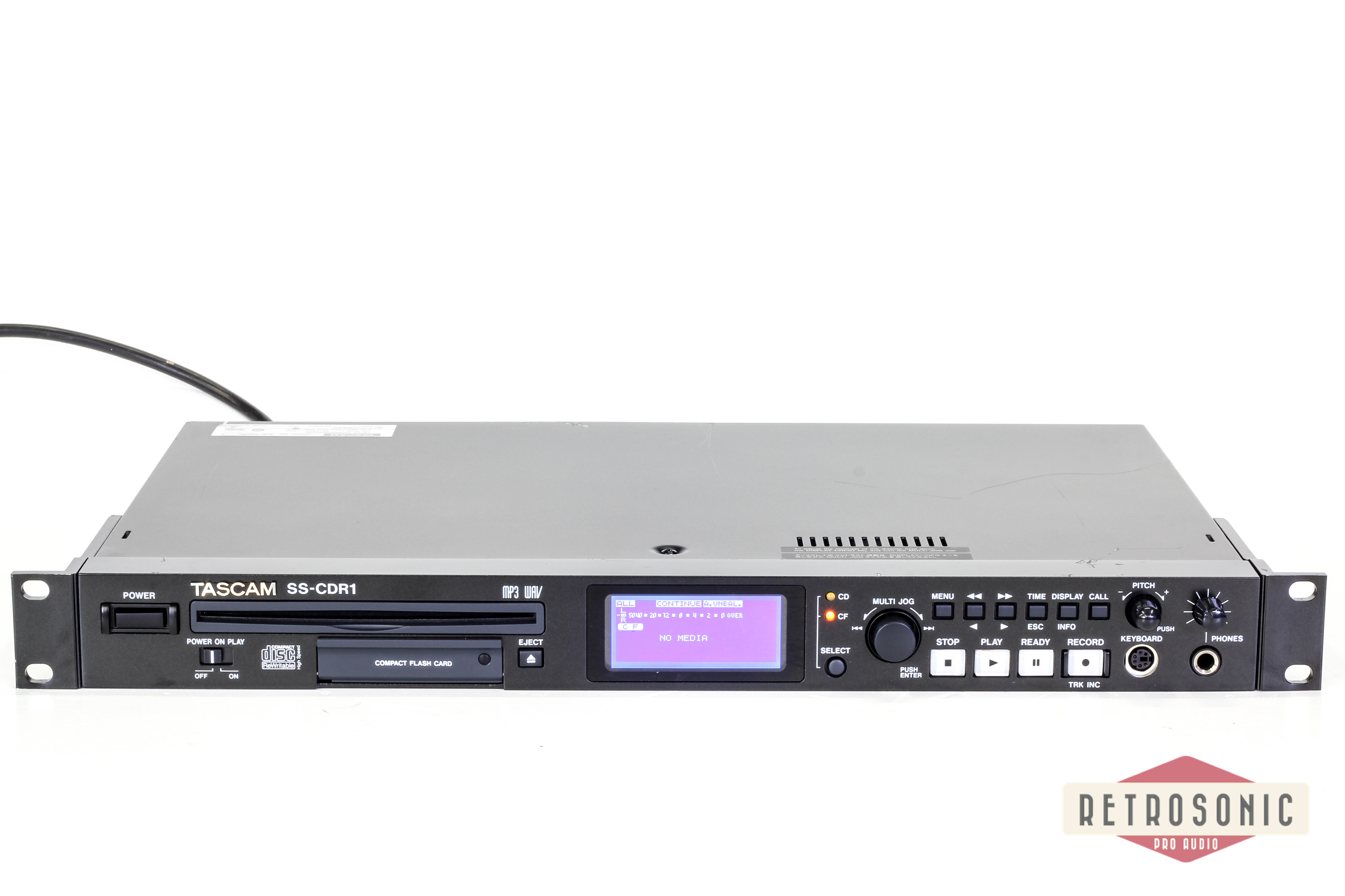 Tascam SS-CDR1 CD-Recorder/Player, solid state player