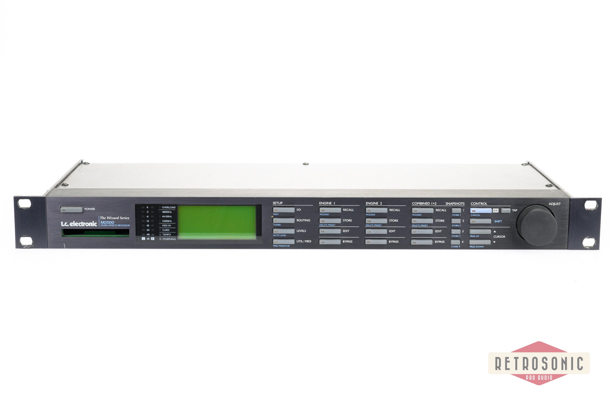 TC Electronic M2000 Multi-Effect Unit. Screen issue.