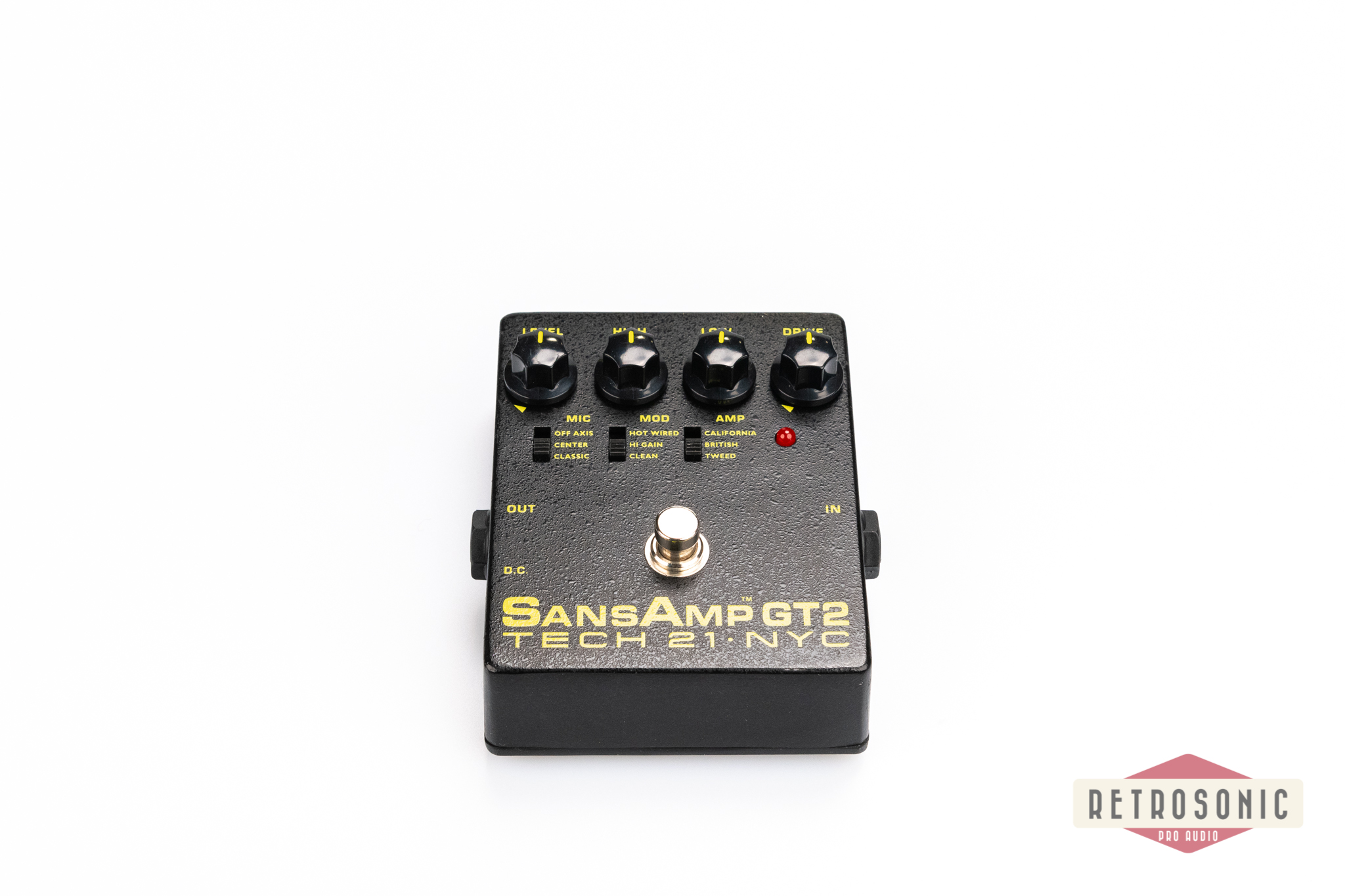 Tech 21 SansAmp GT2 Amp emu pedal