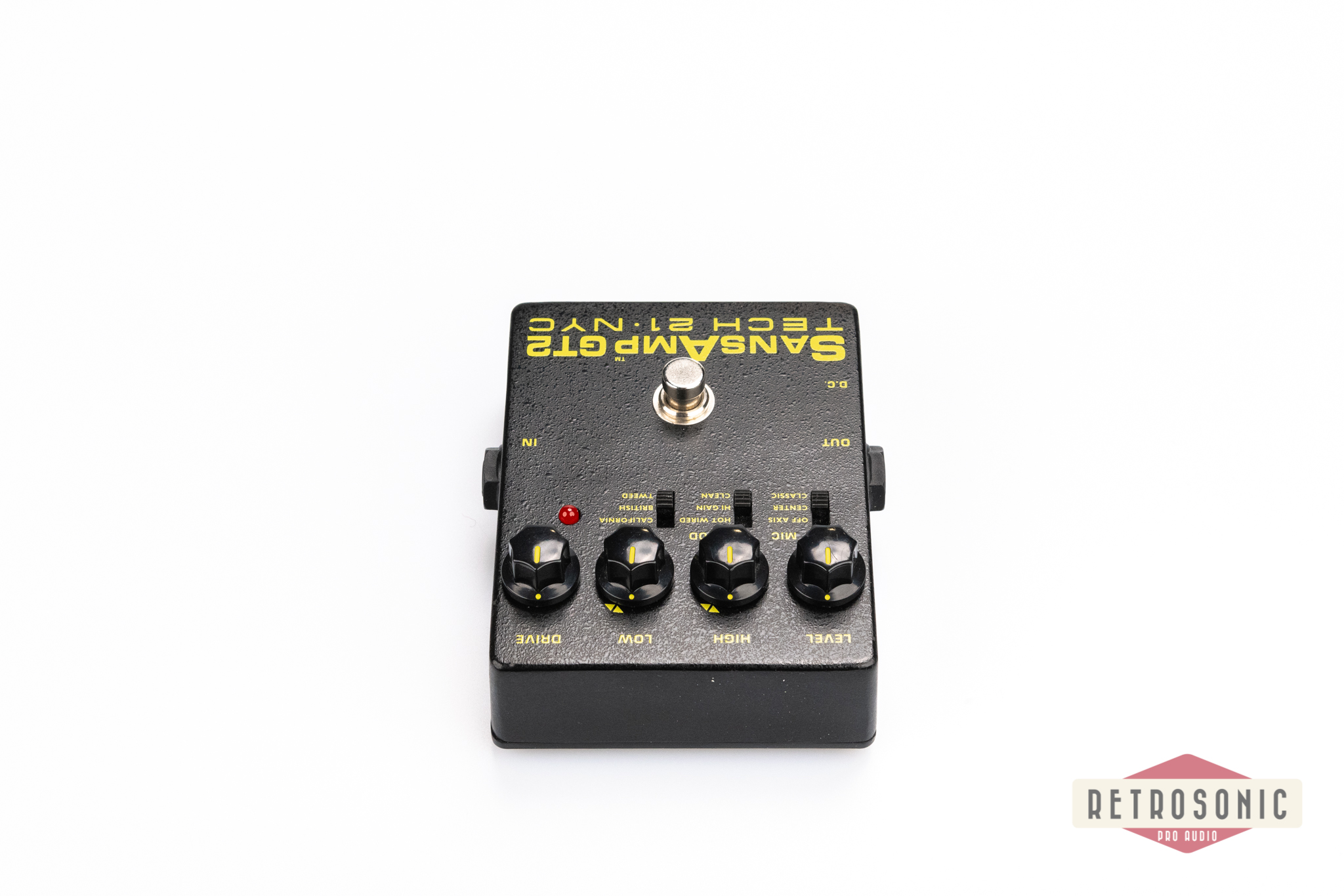 Tech 21 SansAmp GT2 Amp emu pedal