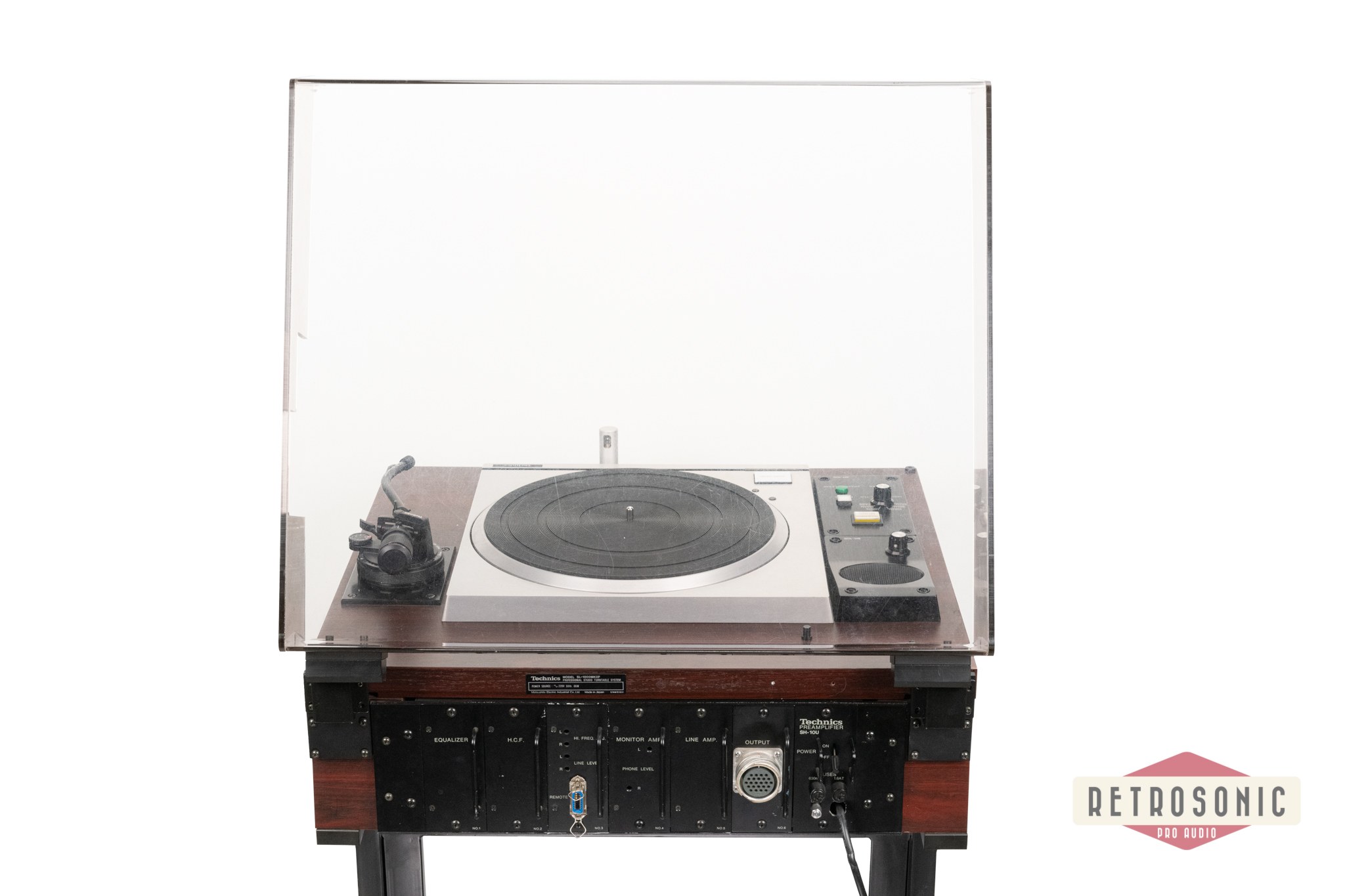 Technics SL-1000 MKIIP Pro Turntable w. Floorstand and Borom Tone Arm