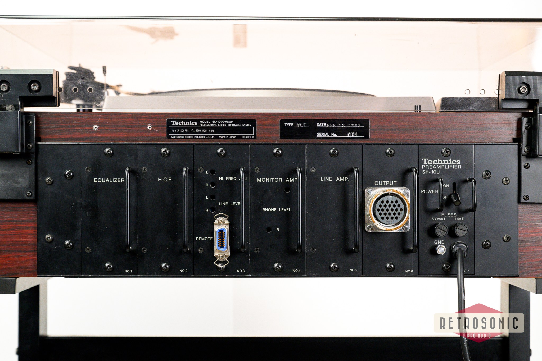 Technics SL-1000MK II P Professional Turntable