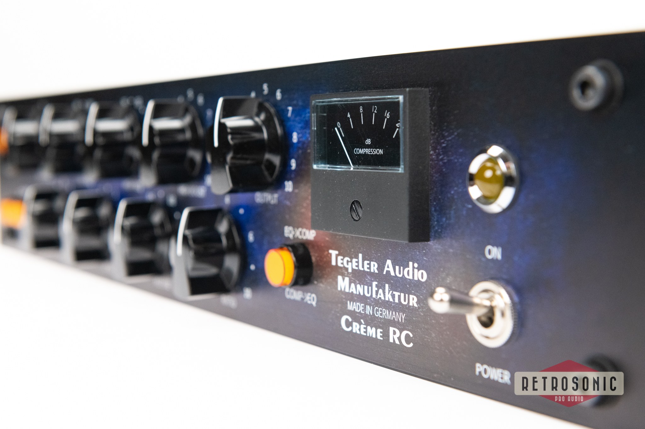 Tegeler Audio Creme RC Bus Compressor and Mastering Equalizer