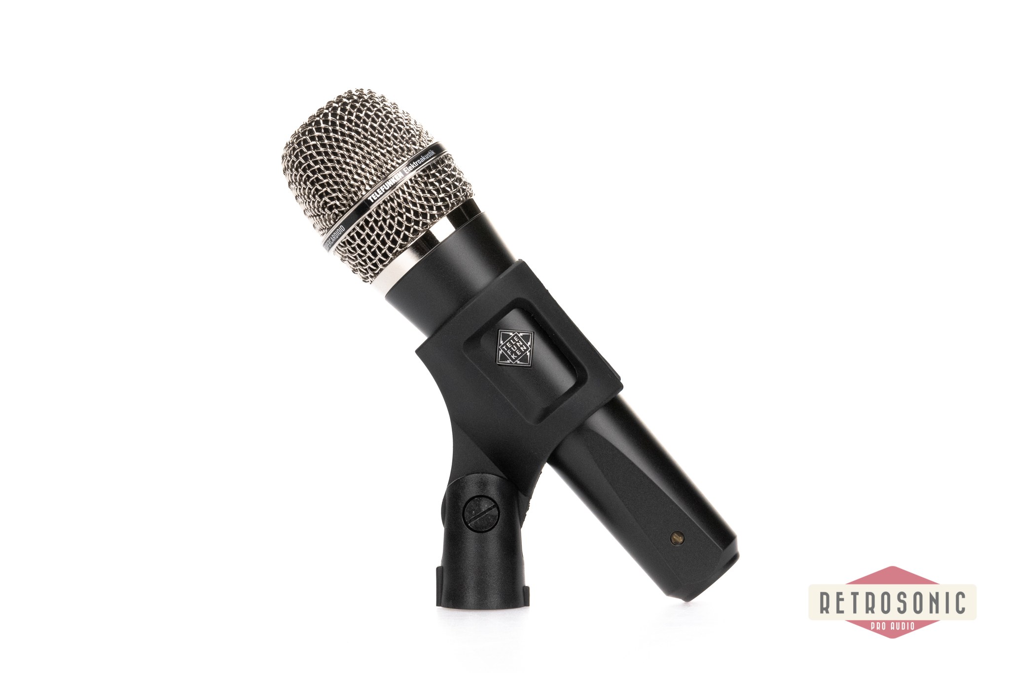 Telefunken M80 Dynamic Mic Black with Nickel grille