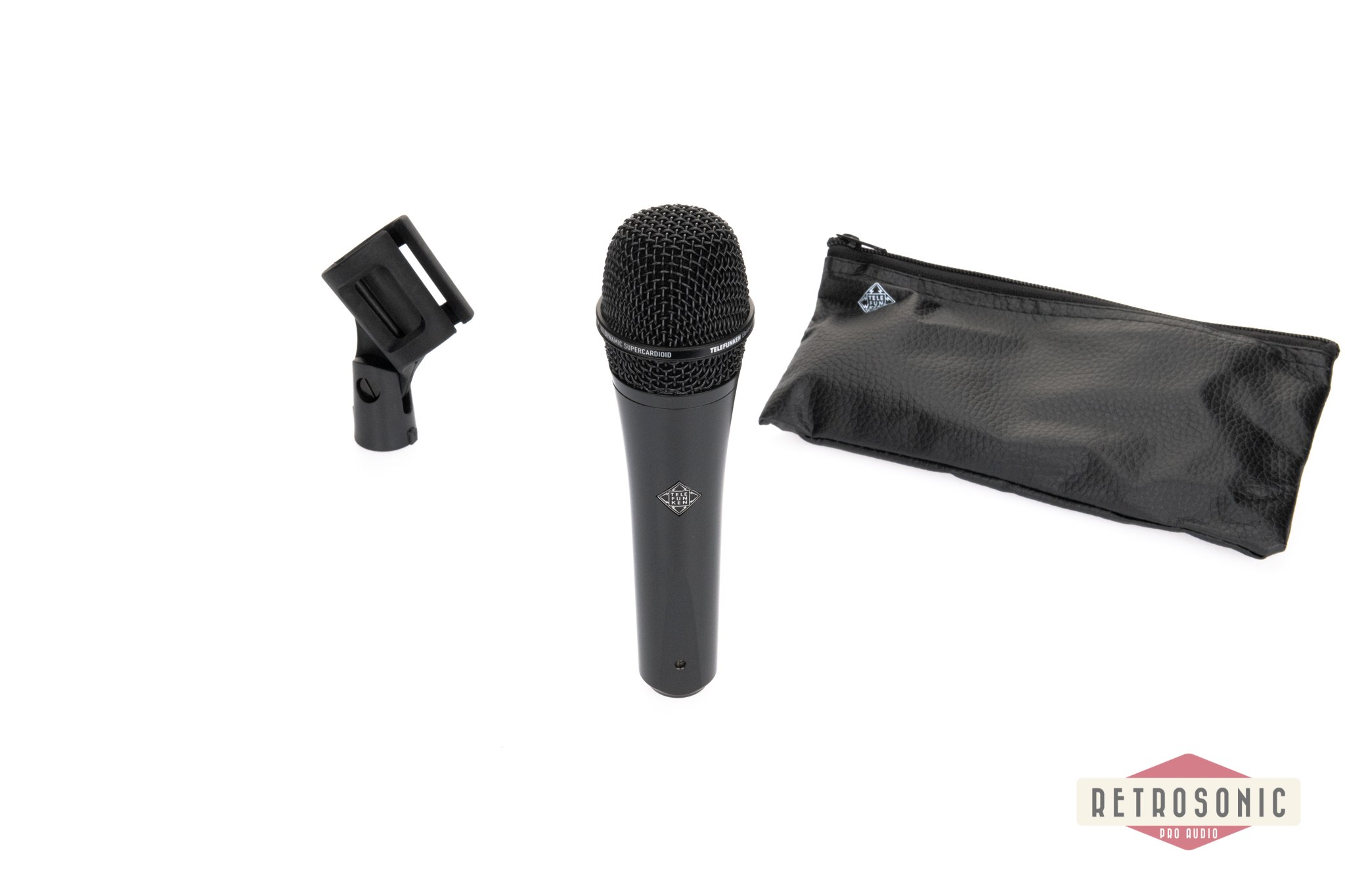 Telefunken M80 Dynamic Microphone Black/Black grille