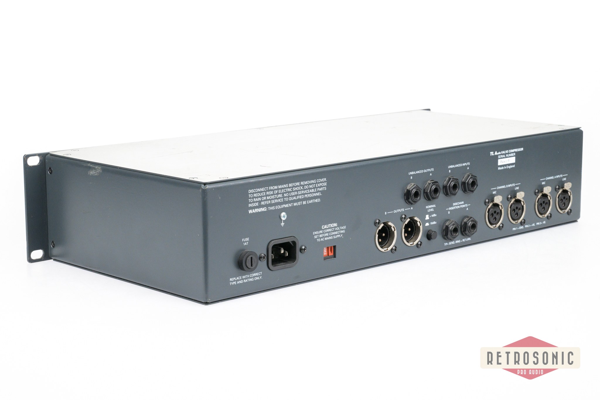TL Audio C-1 Classic Series Dual Valve Compressor