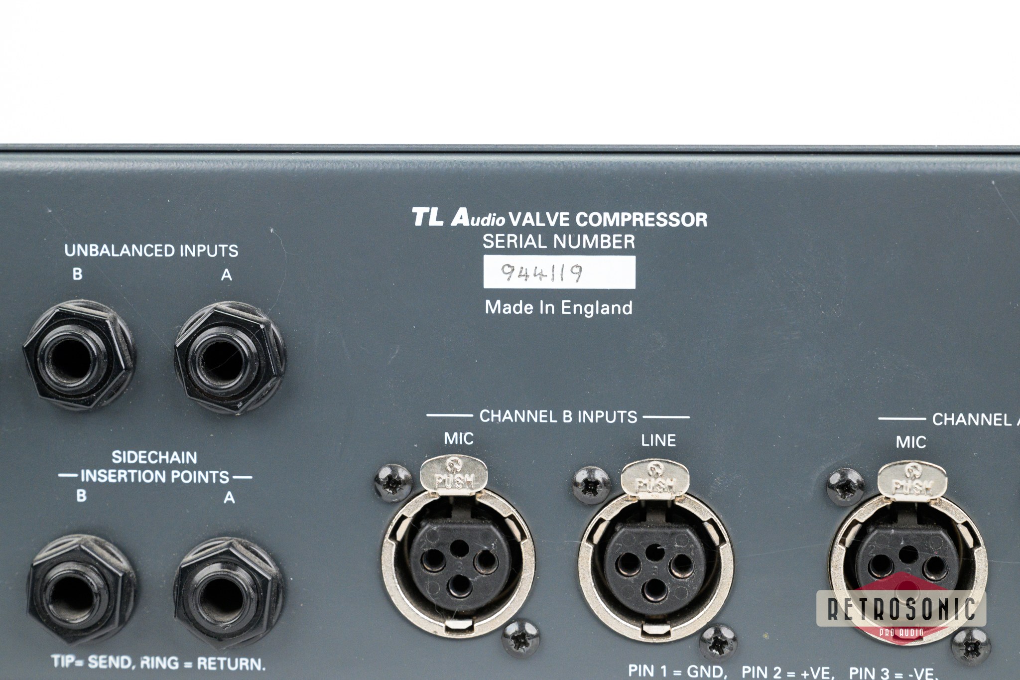 TL Audio C-1 Classic Series Dual Valve Compressor