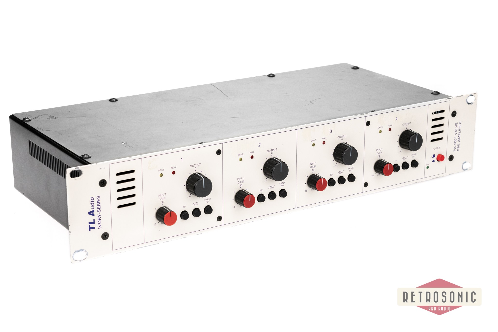 TLA 5001 4-ch Tube Mic Preamp