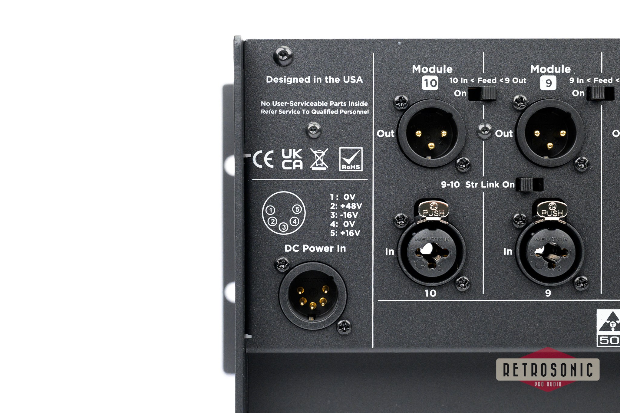 Trident Deca Dent 500 10 Slot Series Chassis