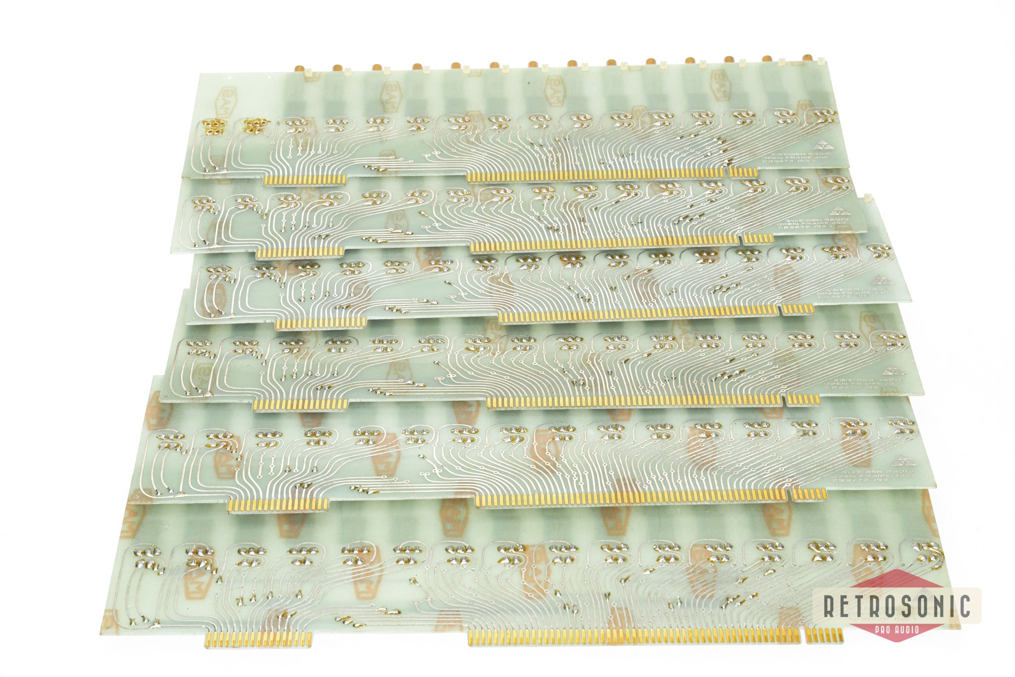 Trident Series 80B LRAB Patchbay Card Set of 6 pcs