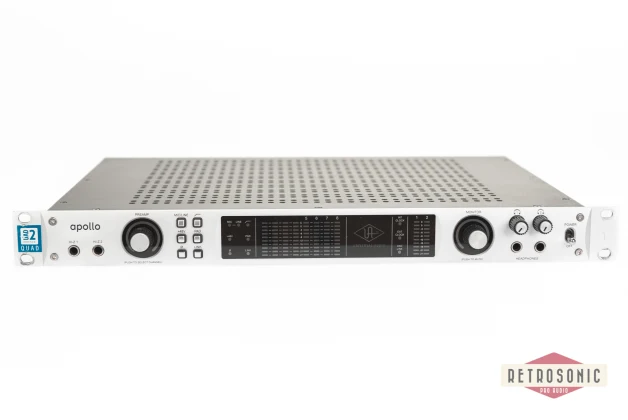 【セール：火曜15時まで】UAD  Apollo 8 Quad +有料プラグイン9万円分 Universal Audioのオーディオインターフェイス、Apollo 8 QUADのご紹介