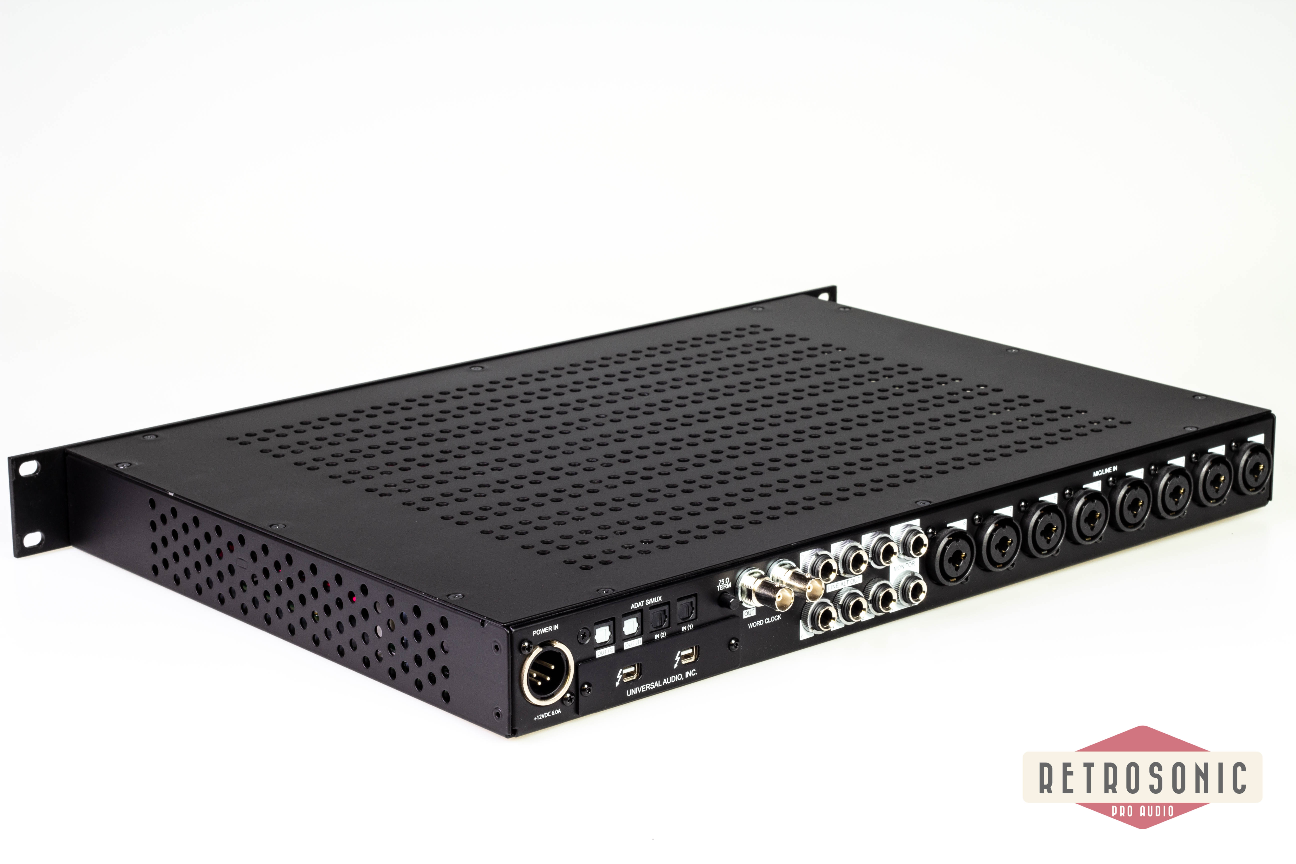 UA Apollo 8P Quad Audio Interface Black. TB 1
