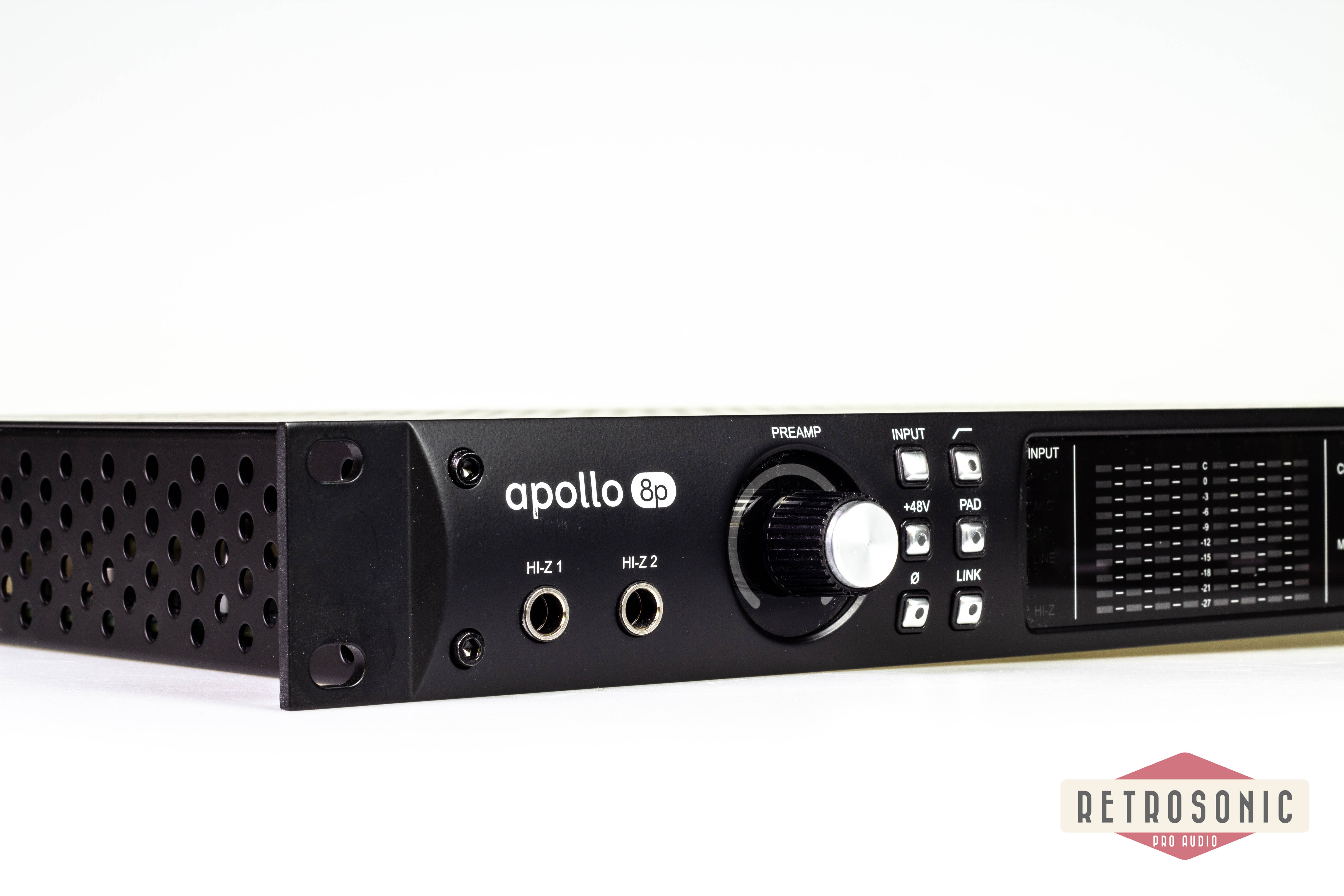 UA Apollo 8P Quad Audio Interface Black. TB #1