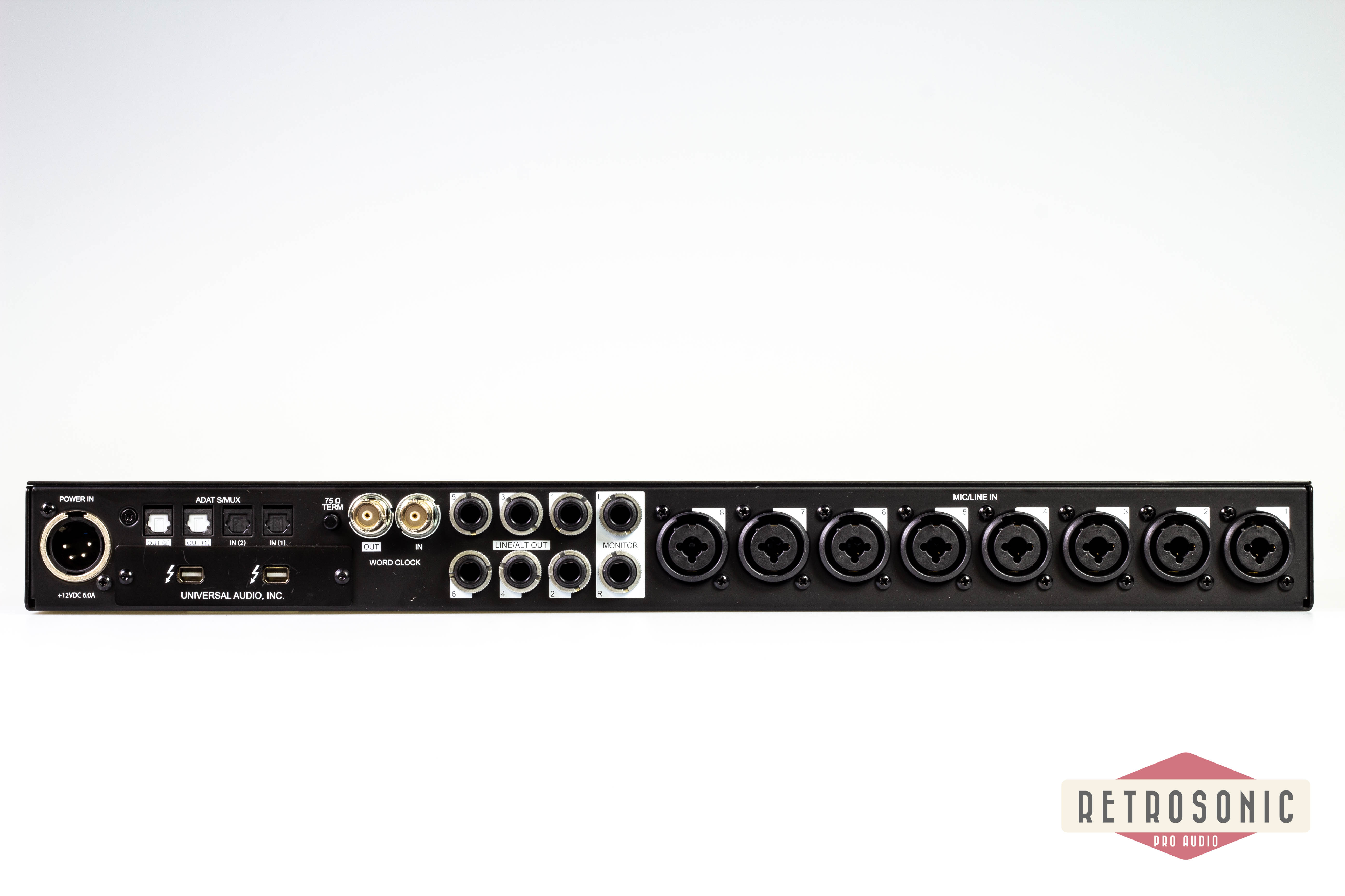 UA Apollo 8P Quad Audio Interface Black. TB #2