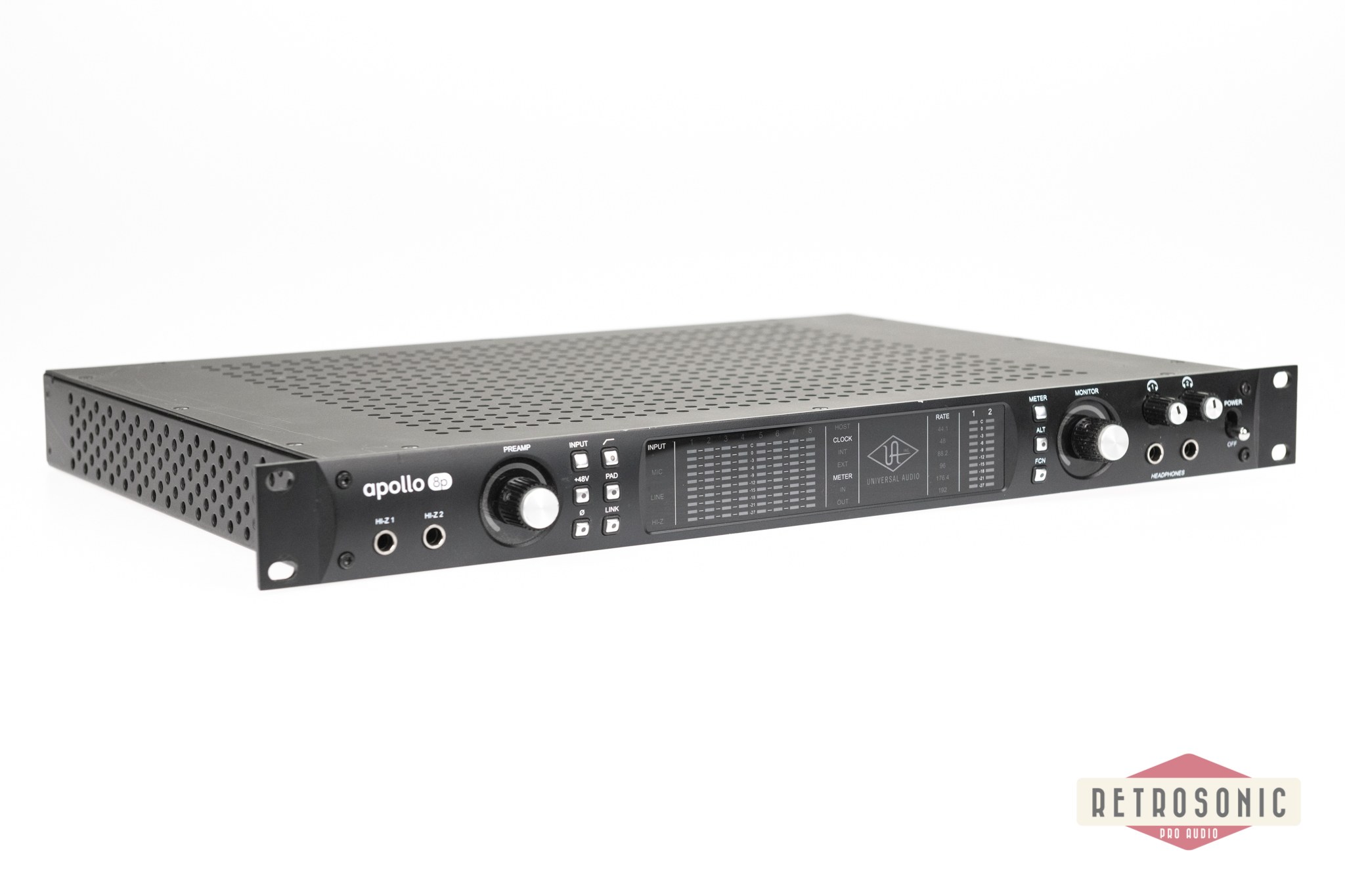 UA Apollo 8P Quad Audio Interface Black. TB