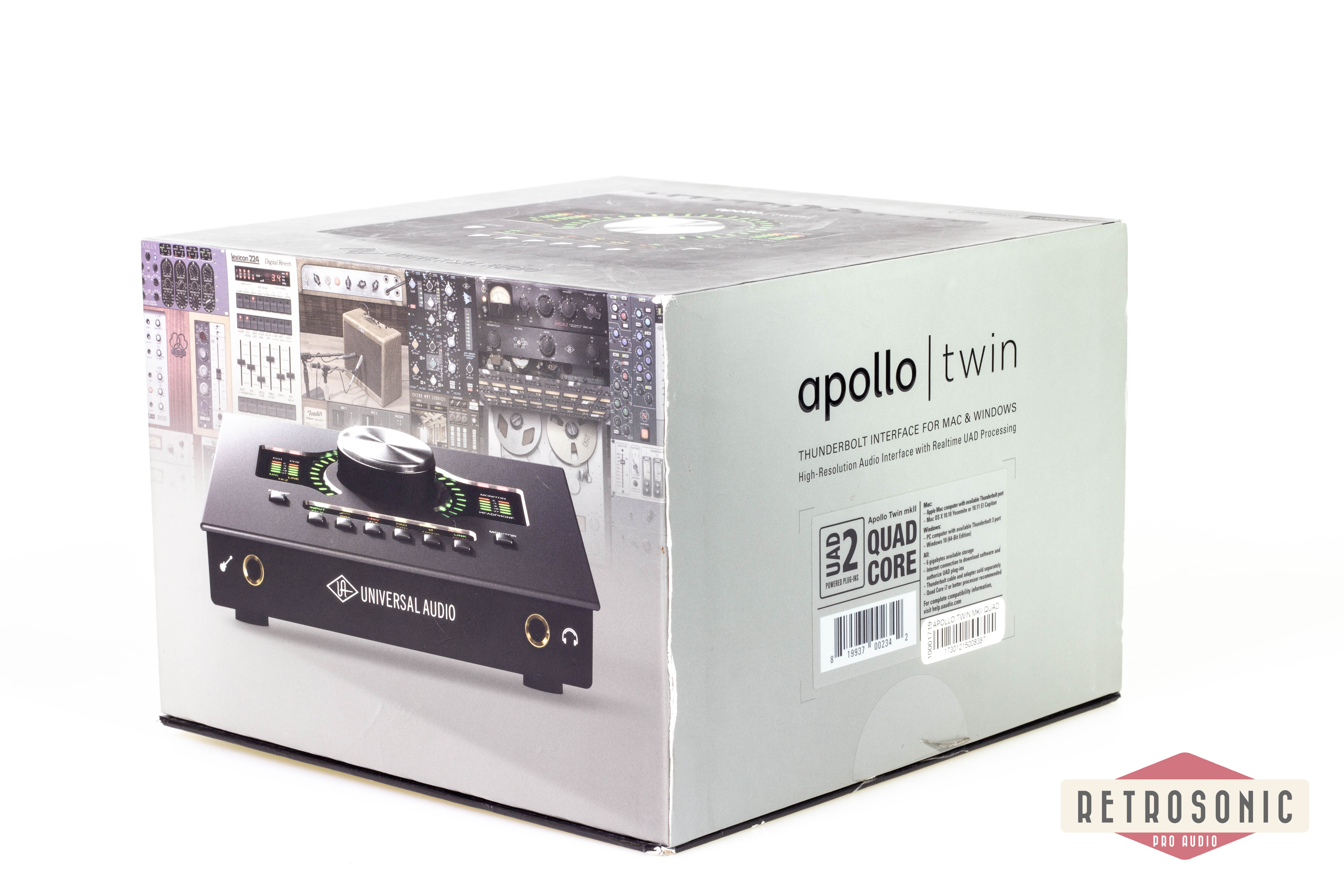 UA Apollo Twin Quad Core mkII