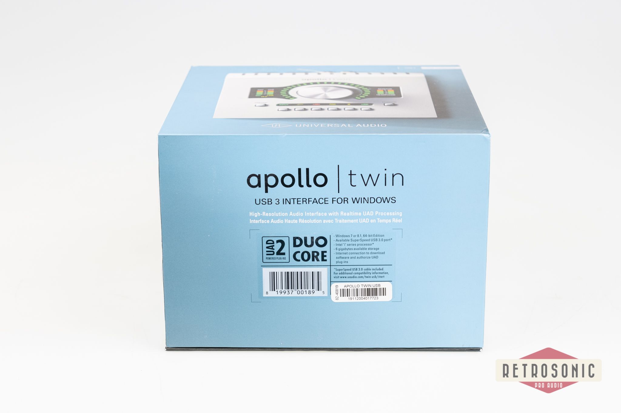 UA Apollo Twin USB DUO (Win) (Ex-demo)
