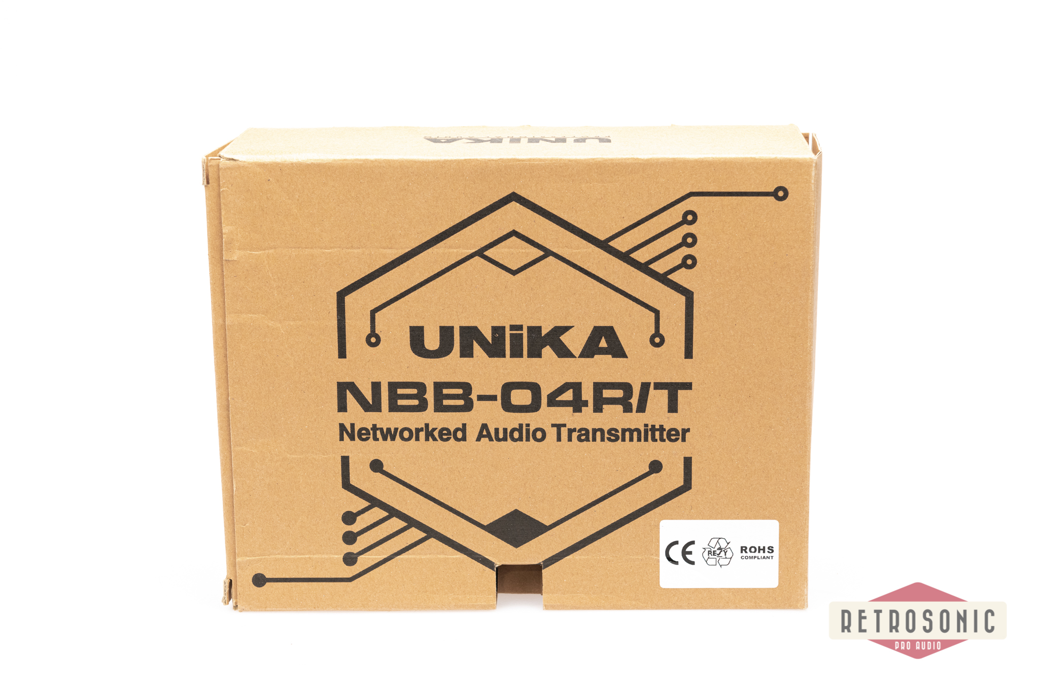 Unika NBB-04T Dante Output Interface, 4 x Line out (XLR)