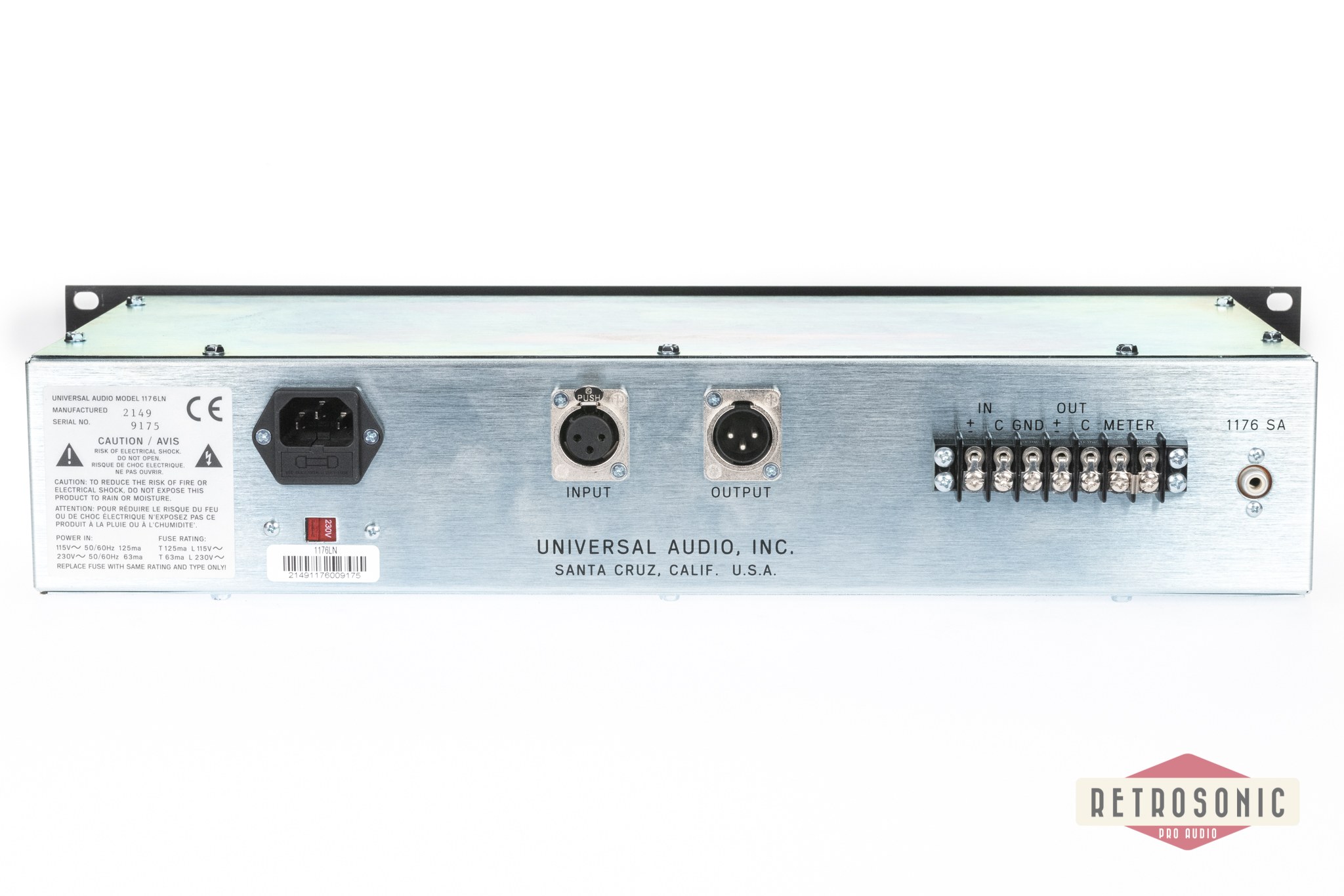 Universal Audio 1176LN Classic series