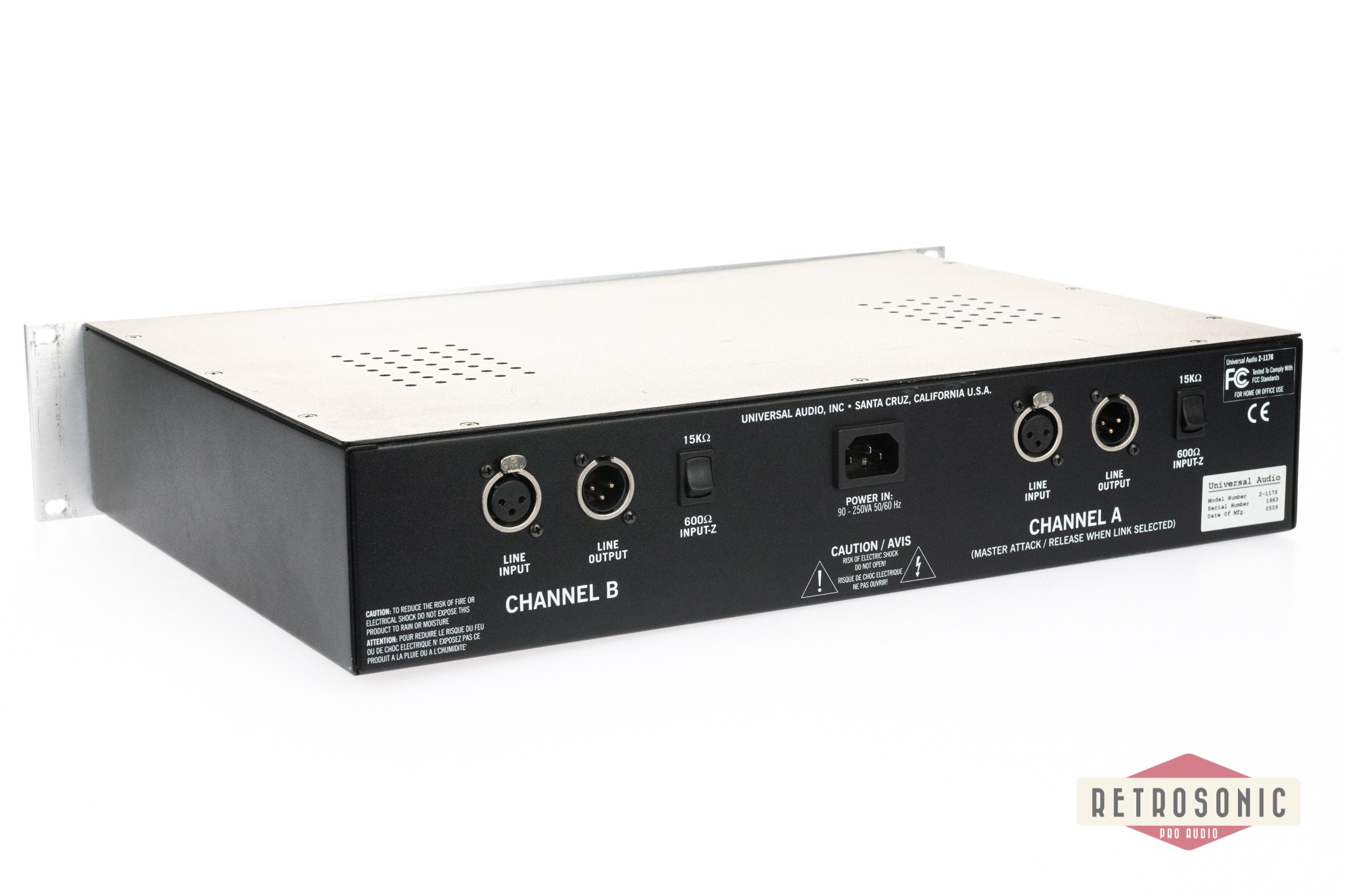 Universal Audio 2-1176 Dual Limiting Amplifier #2