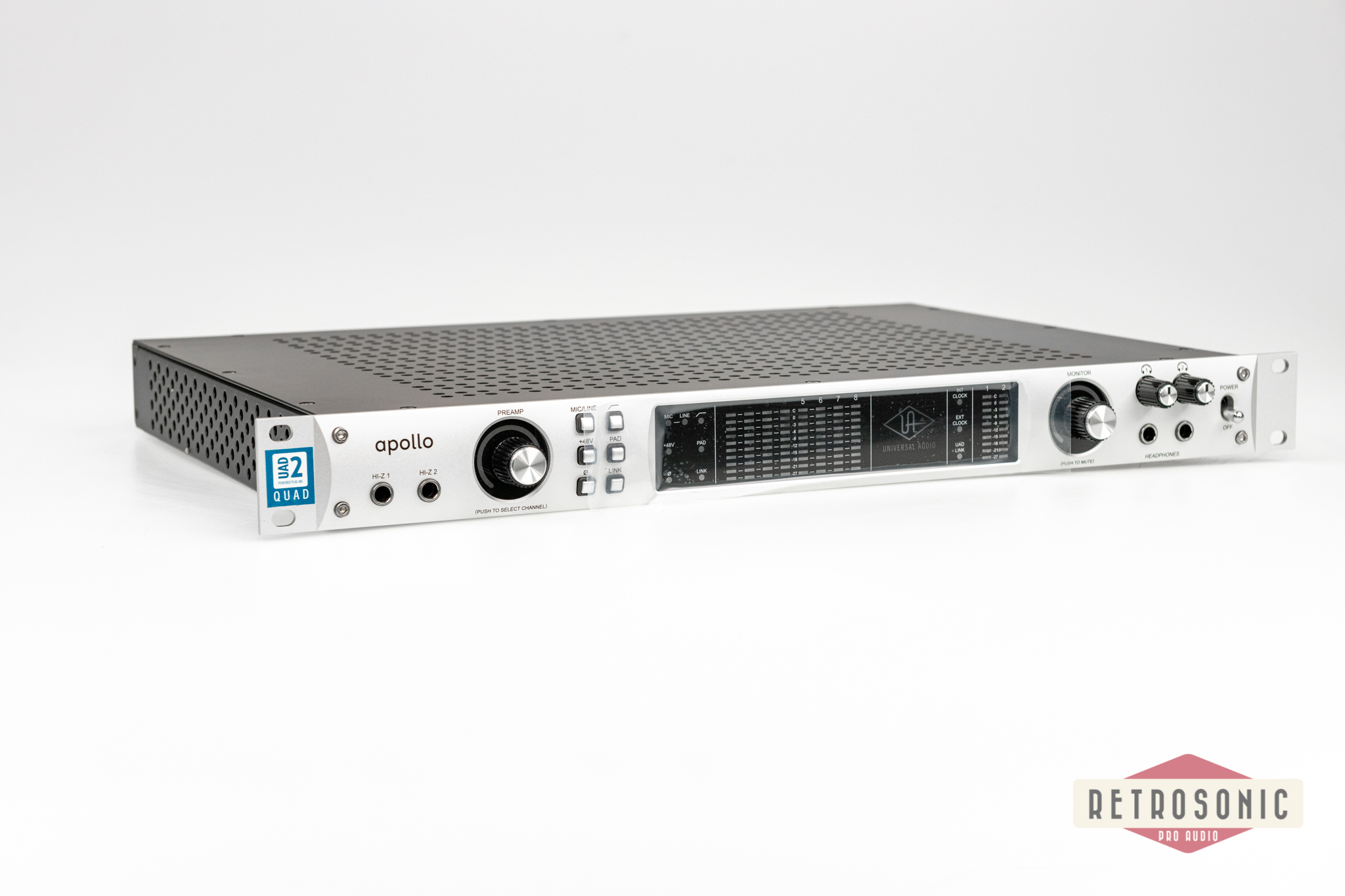 Universal Audio, Apollo Quad, Firewire (Mac/Win)