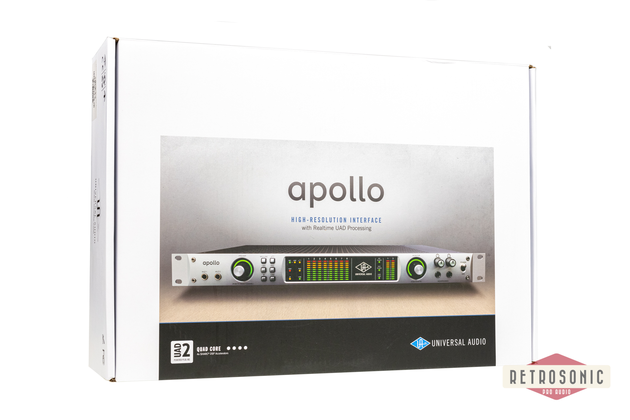 Universal Audio, Apollo Quad, Firewire (Mac/Win)