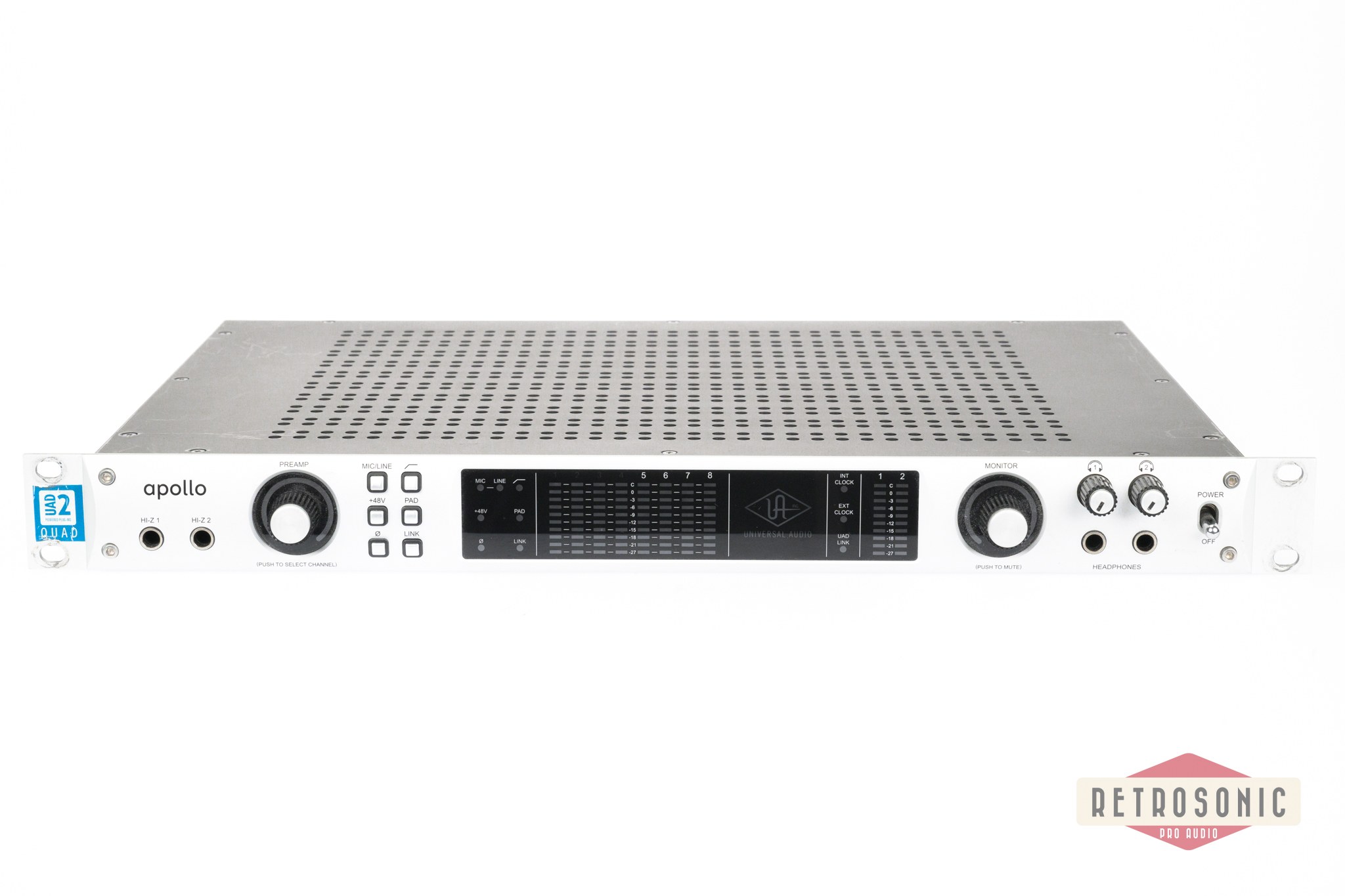 Universal Audio Apollo Quad Silverface TB3
