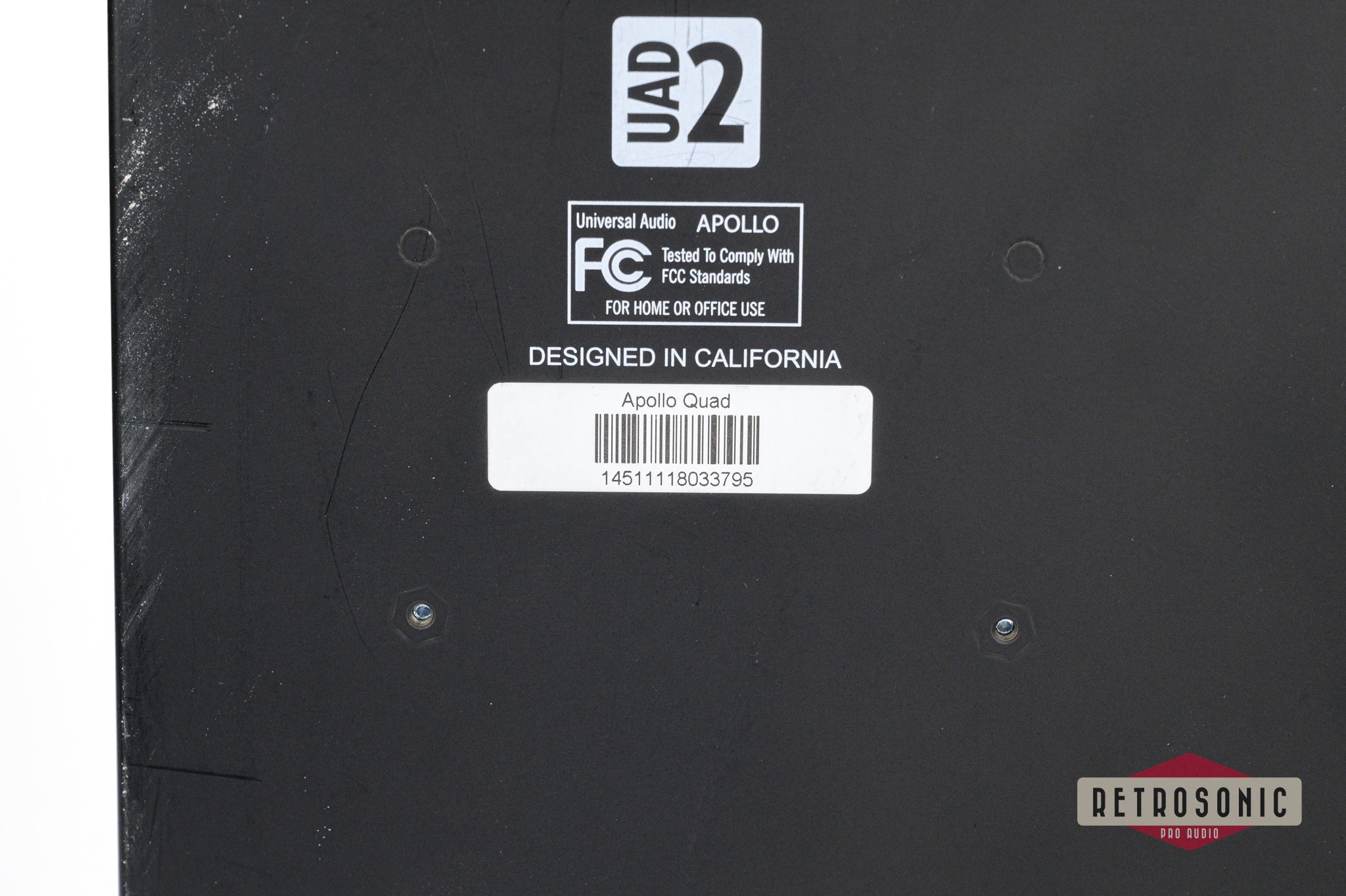 Universal Audio Apollo Quad Silverface TB3