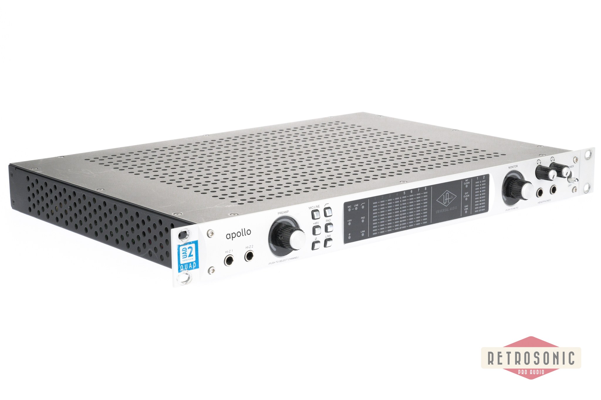 Universal Audio Apollo Quad Silverface TB3