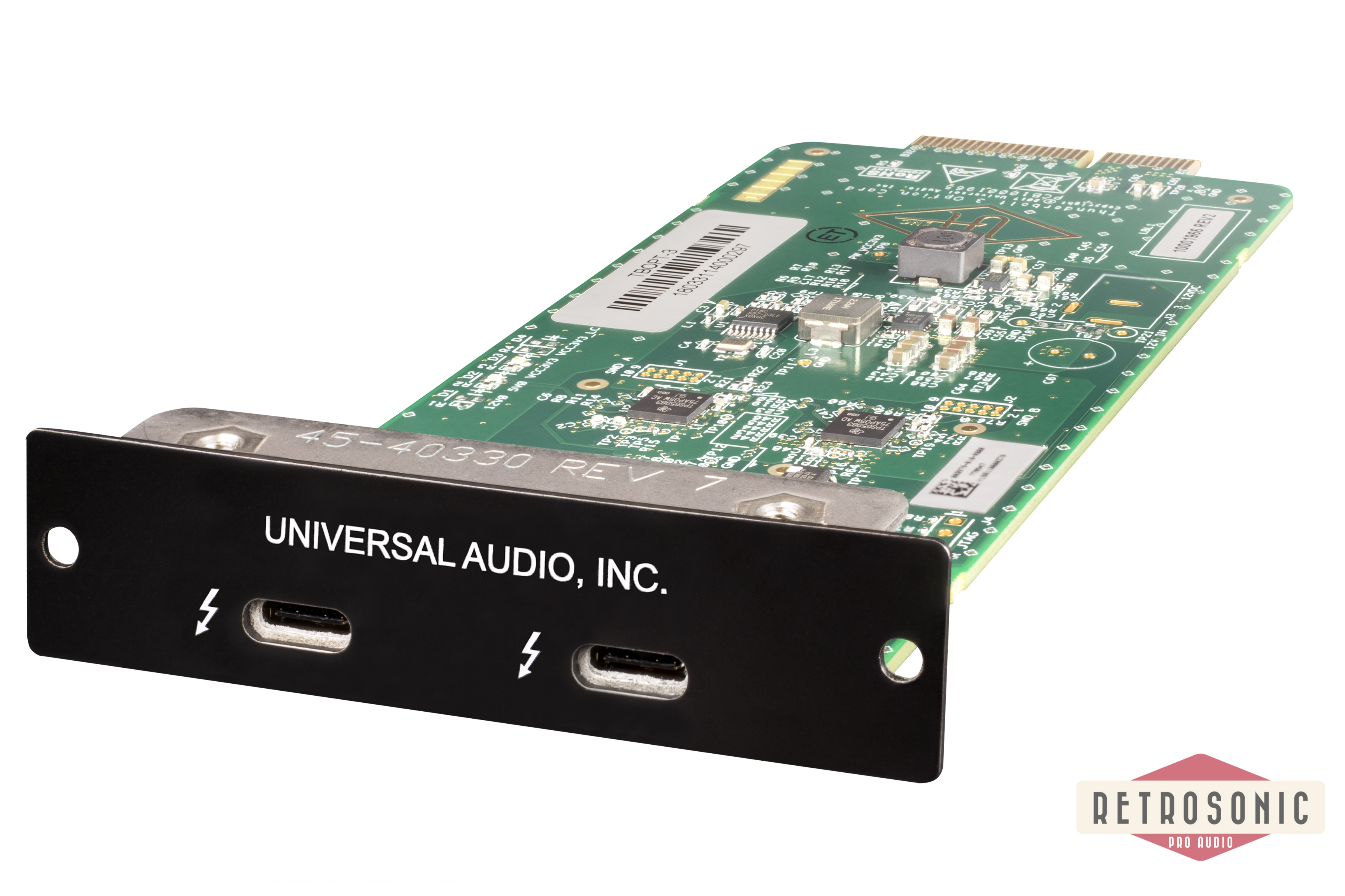 Universal Audio Apollo Thunderbolt 3 Option Card (Mac/Win)