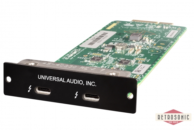 Universal Audio Apollo Thunderbolt 3 Option Card (Mac/Win)