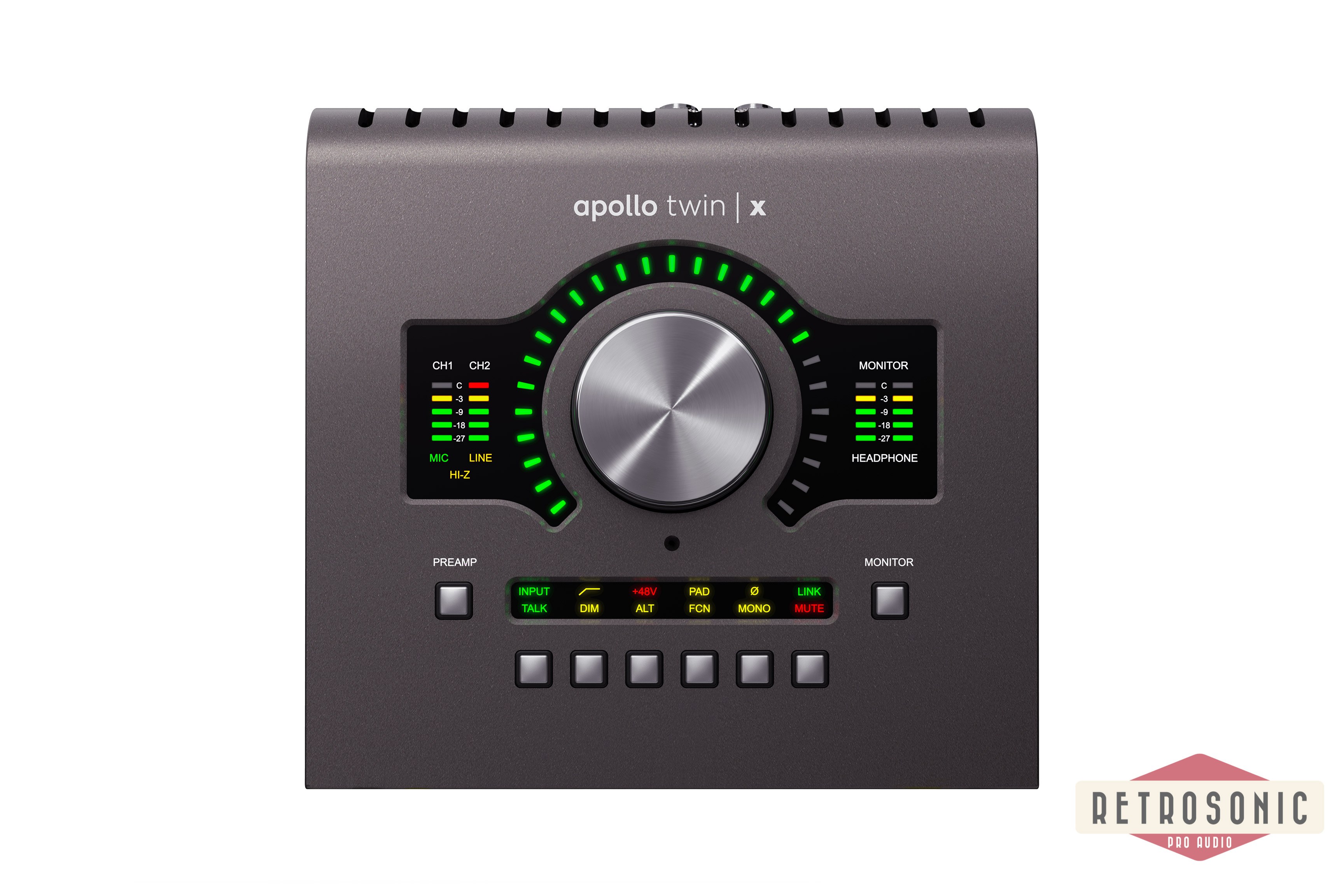 Universal Audio Apollo Twin X QUAD Heritage Edition (Desktop/Mac/Win/TB3)