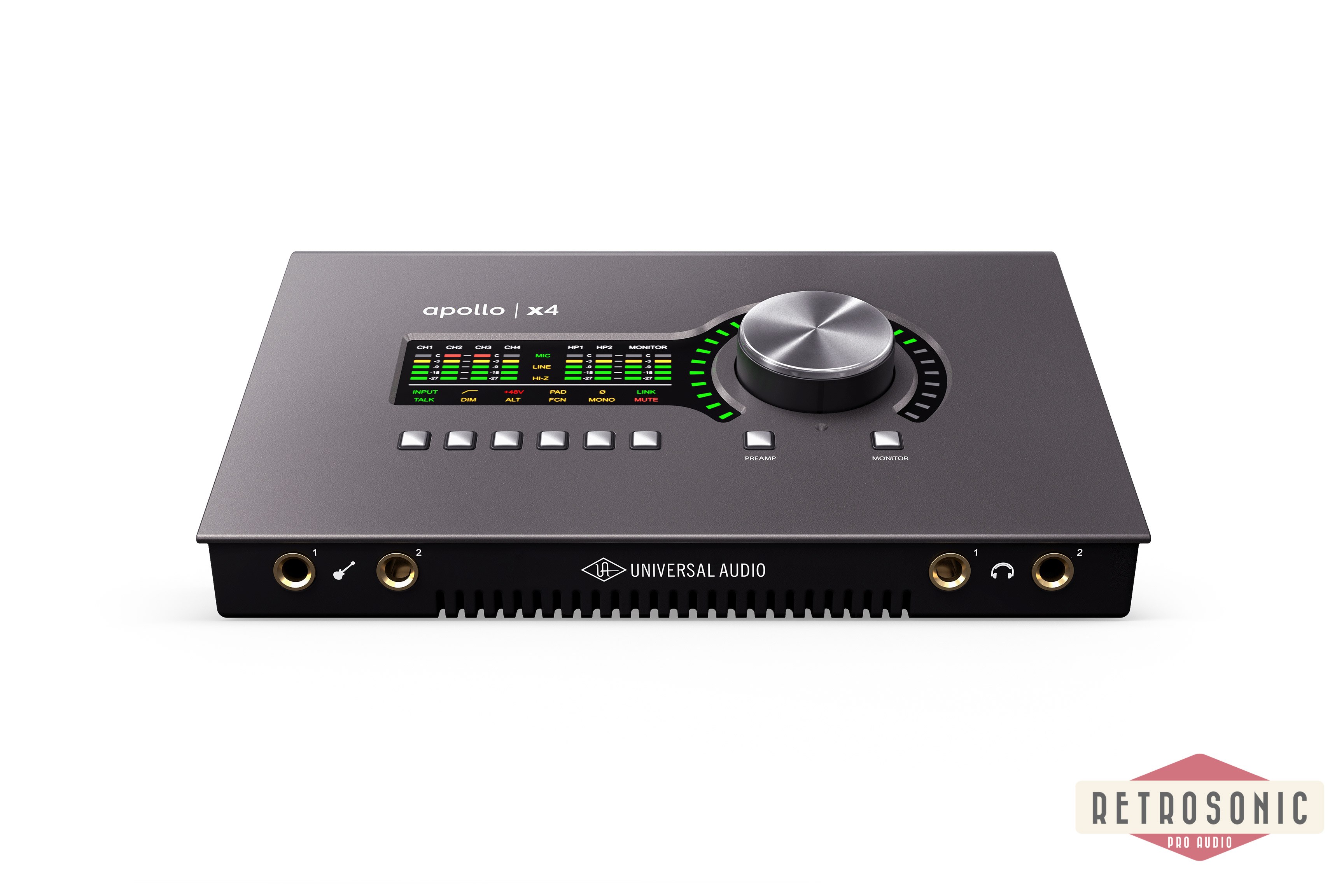 Universal Audio Apollo x4 Heritage Edition (Desktop/Mac/Win/TB3)