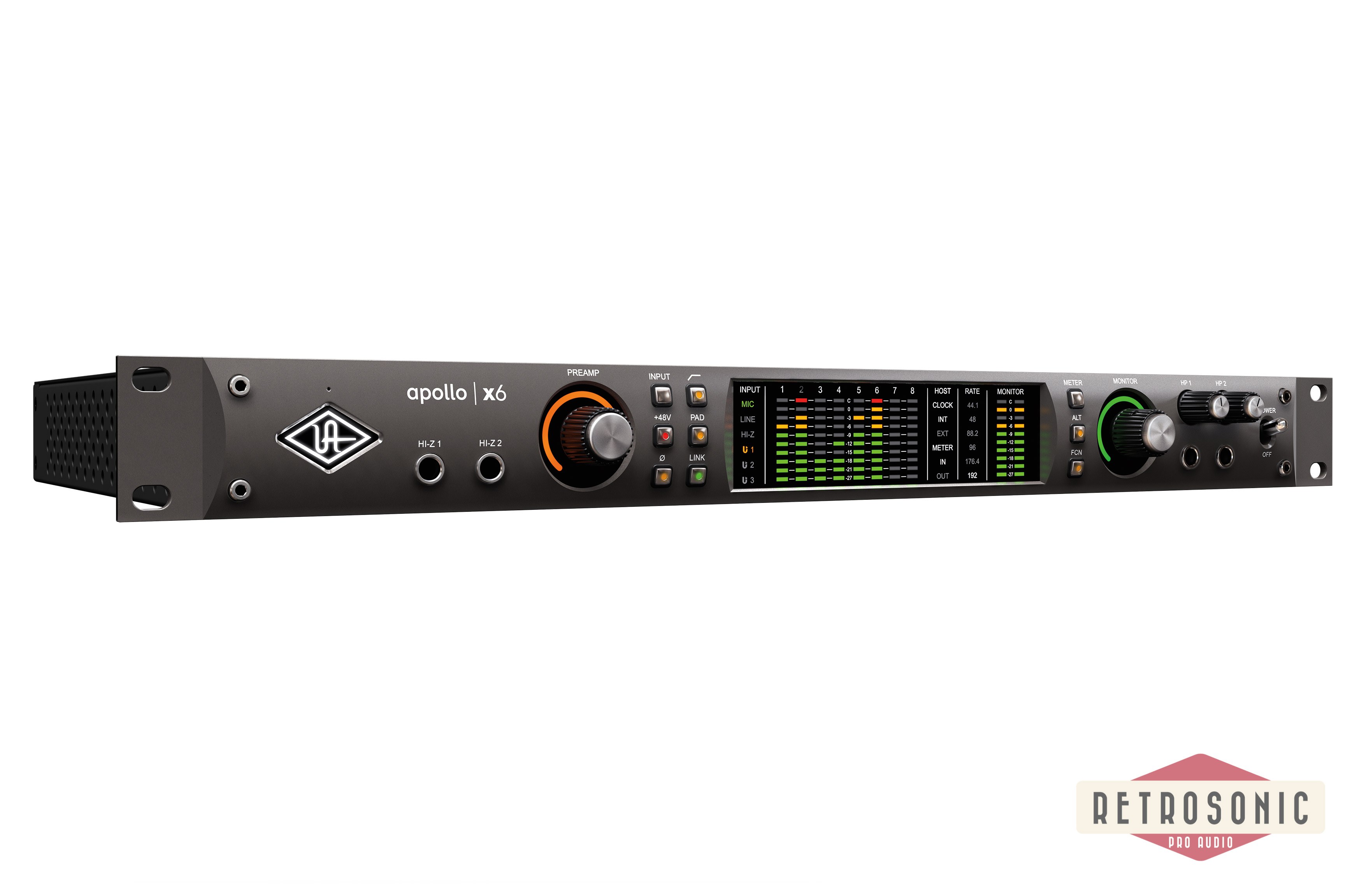 Universal Audio Apollo x6 Heritage Edition (Rack/Mac/Win/TB3)