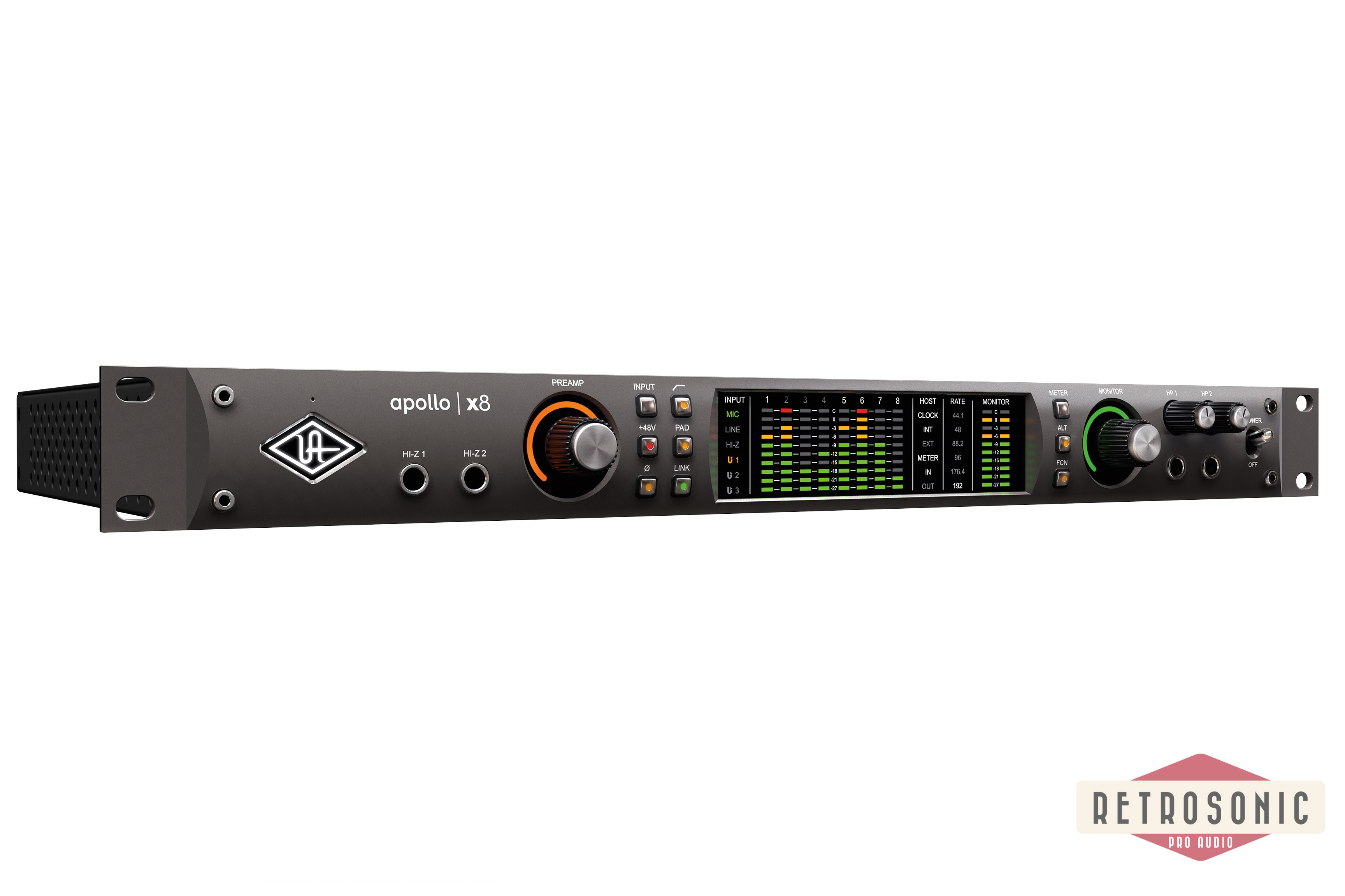 Universal Audio Apollo x8 Heritage Edition (Rack/Mac/Win/TB3)