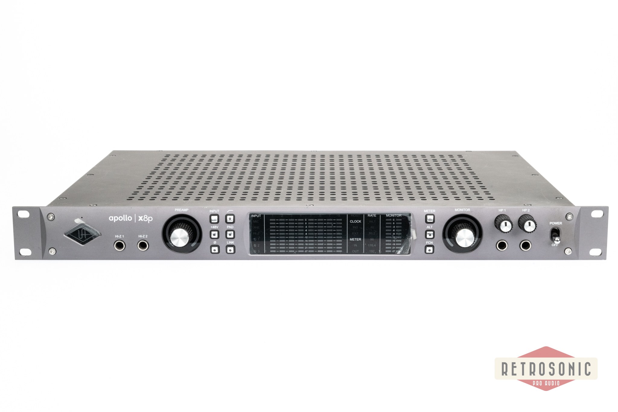 Universal Audio Apollo X8P TB3 Audio Interface (Mac/Win)