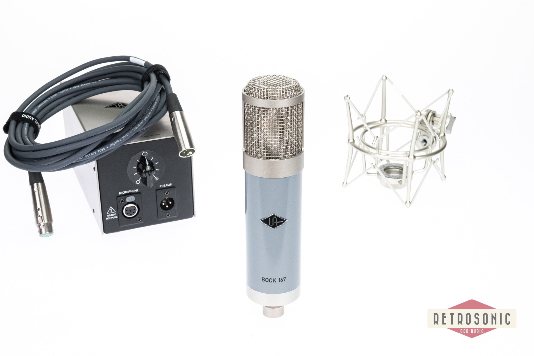 Universal Audio Bock 167 Tube Condenser Mic w/ PSU