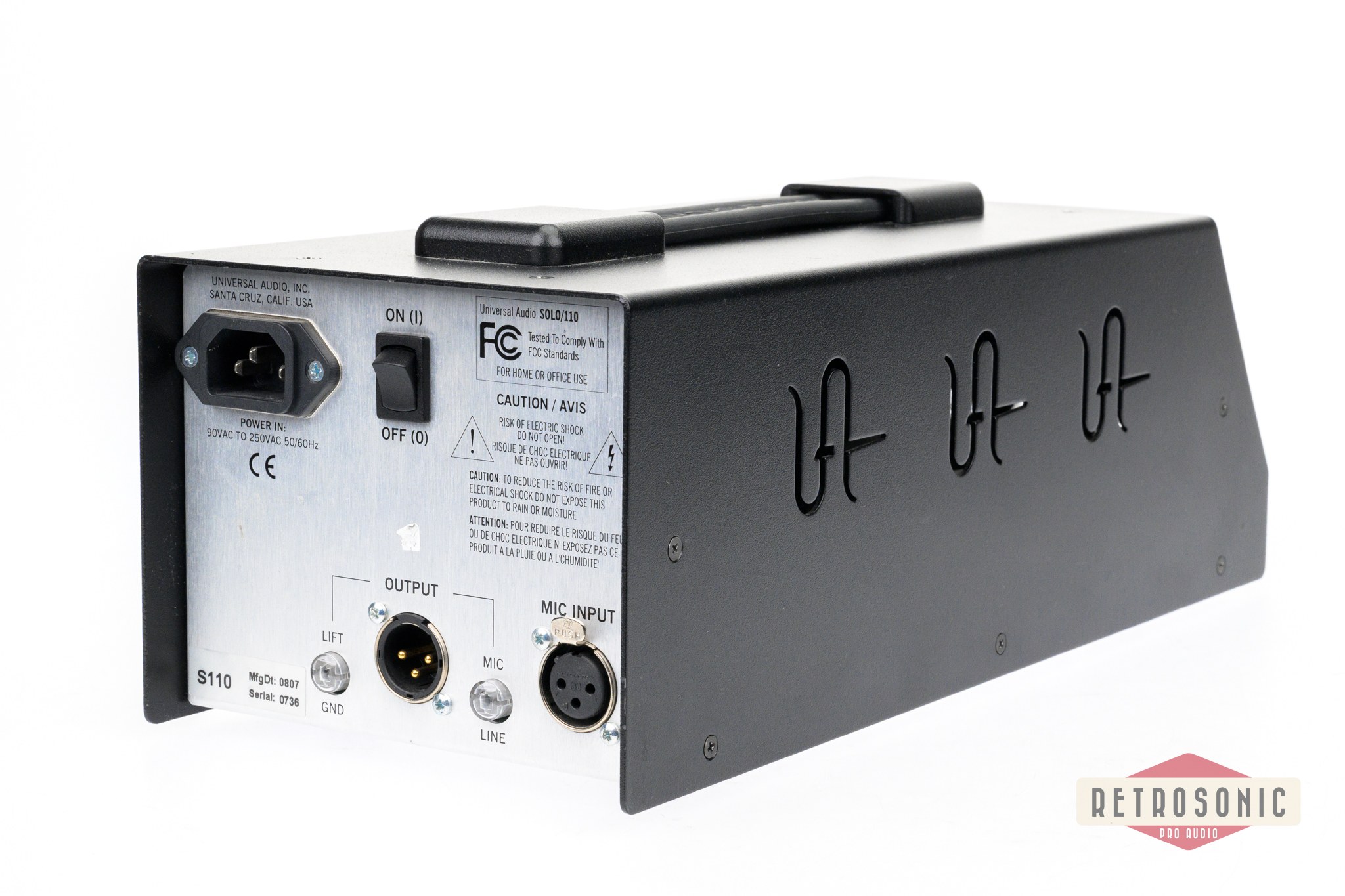 Universal Audio Solo/110 Preamp/DI #1