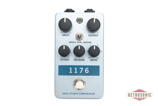 Universal Audio UAFX 1176 Studio Compressor Pedal