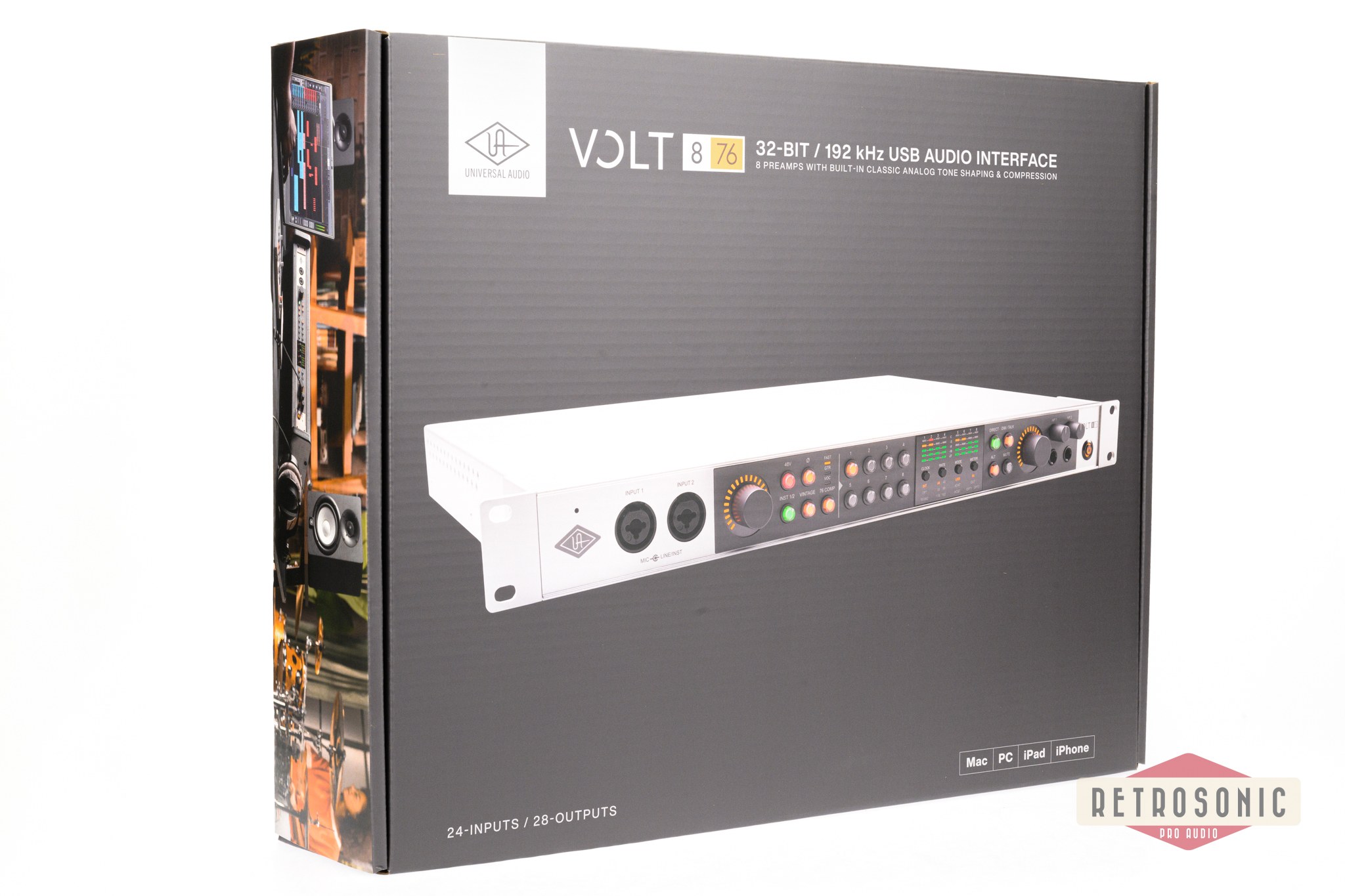 Universal Audio Volt 876 USB Recording Studio
